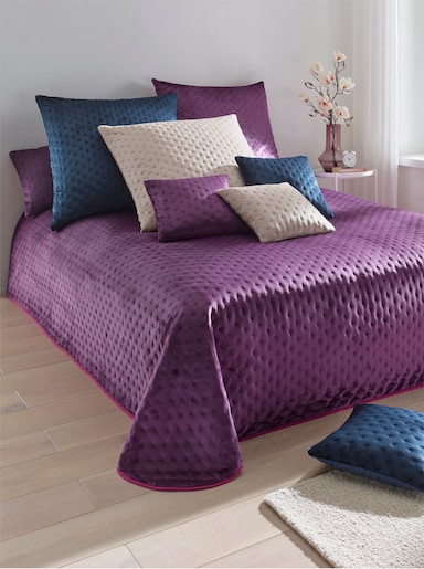 heine home Tagesdecke - violett-burgund