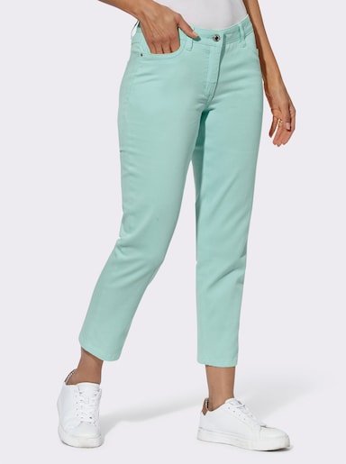 7/8-Hose in Stretch-Qualität - mint