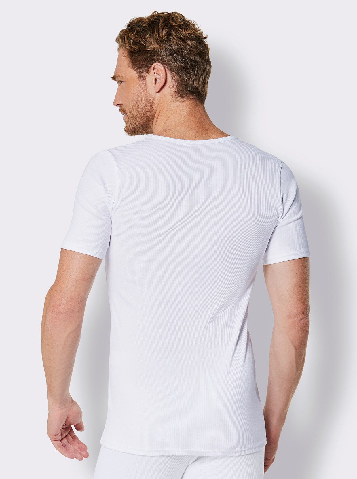 wäschepur men Shirt - wit