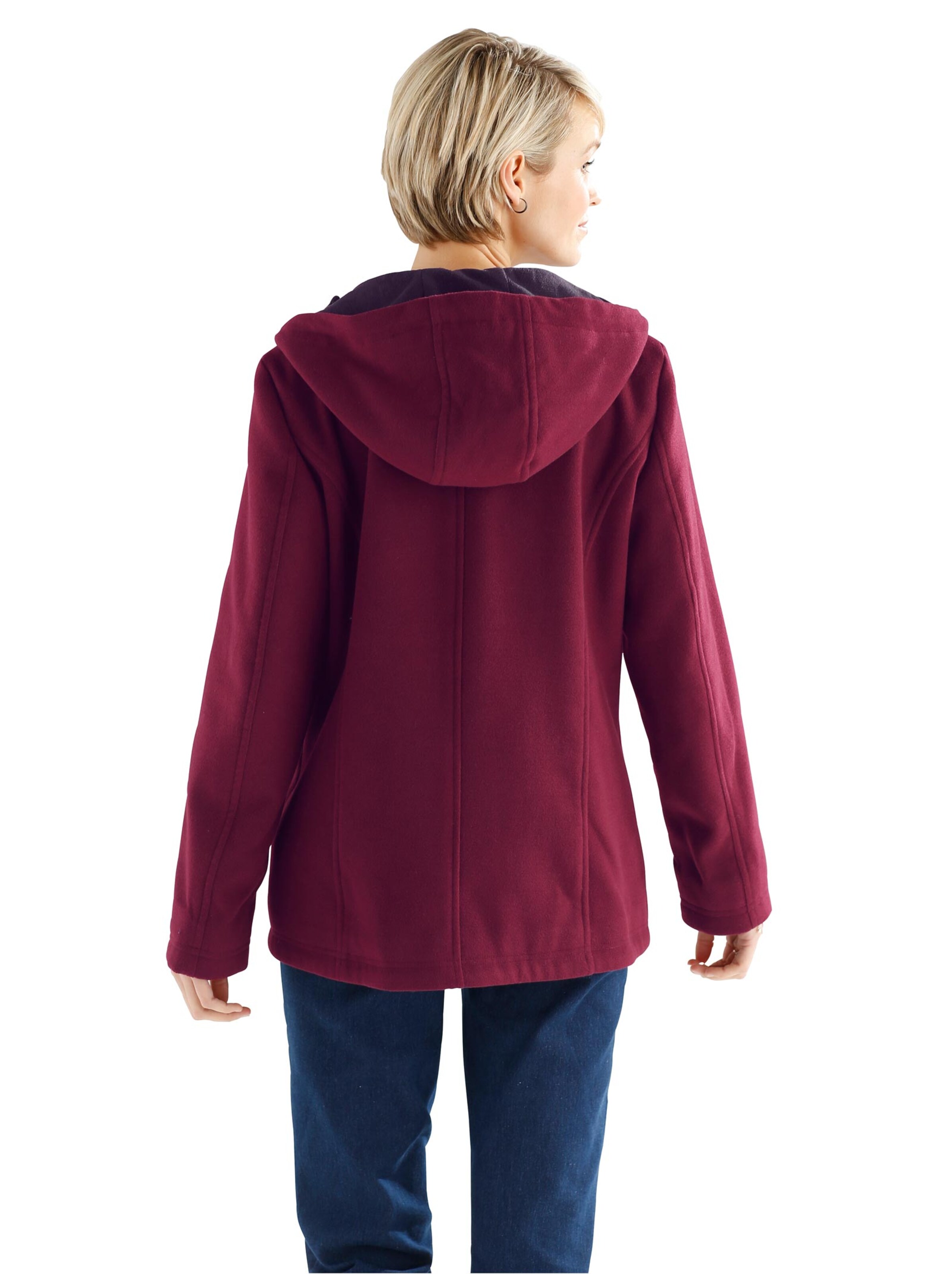 Jacke - bordeaux