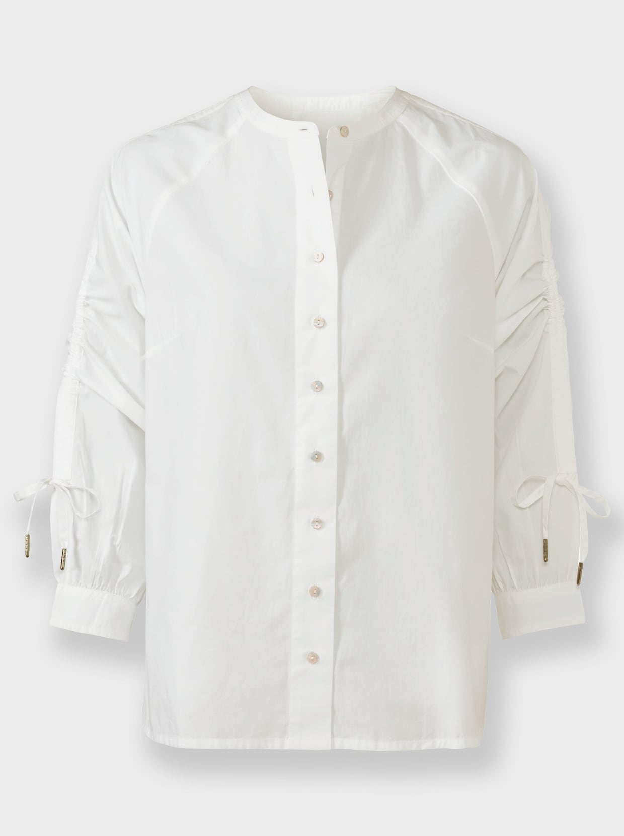 heine Chemisier en coton - blanc