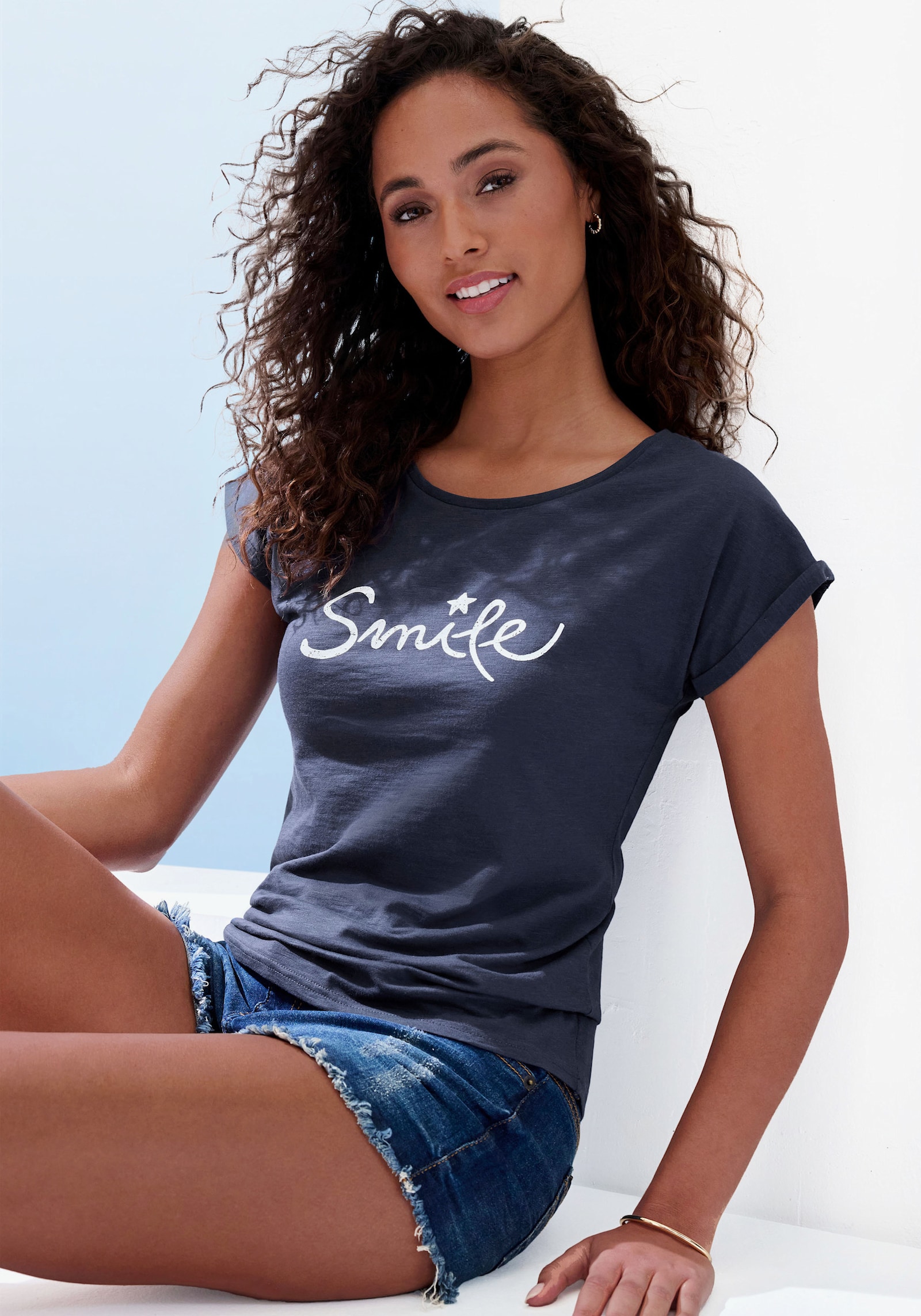 Beachtime T-Shirt - navy