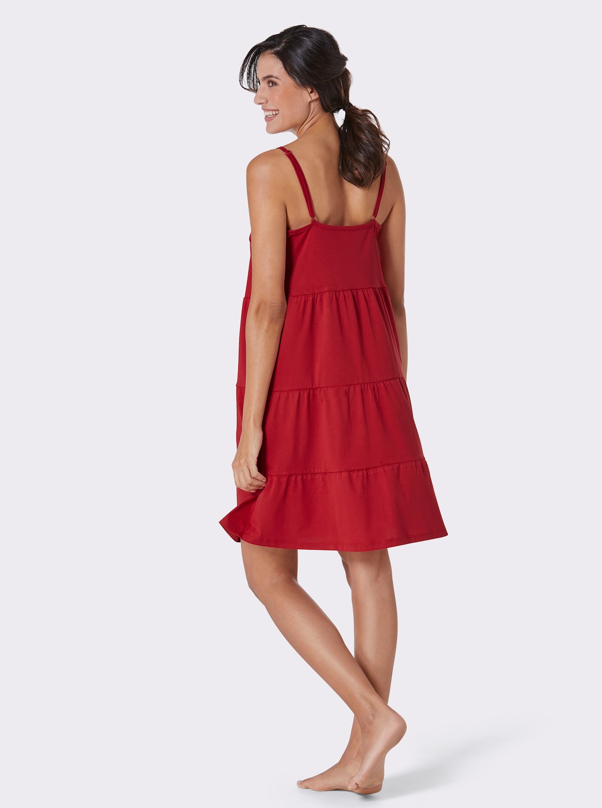 feel good Letné šaty - červená