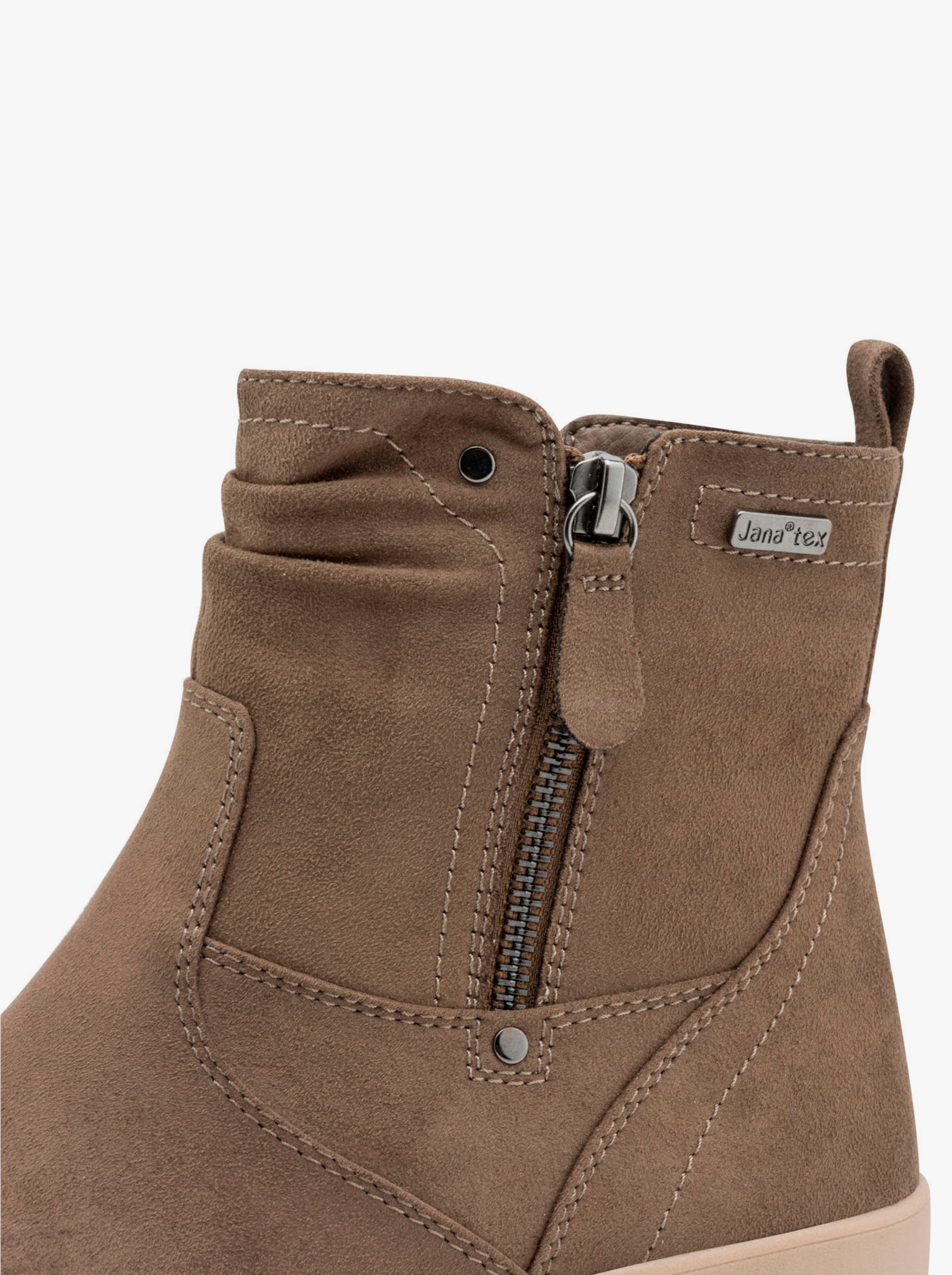 Jana Stiefelette mit Tex-Ausrüstung - taupe