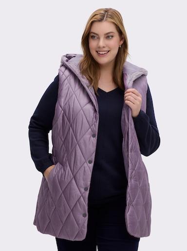 Steppweste in Longform - feige