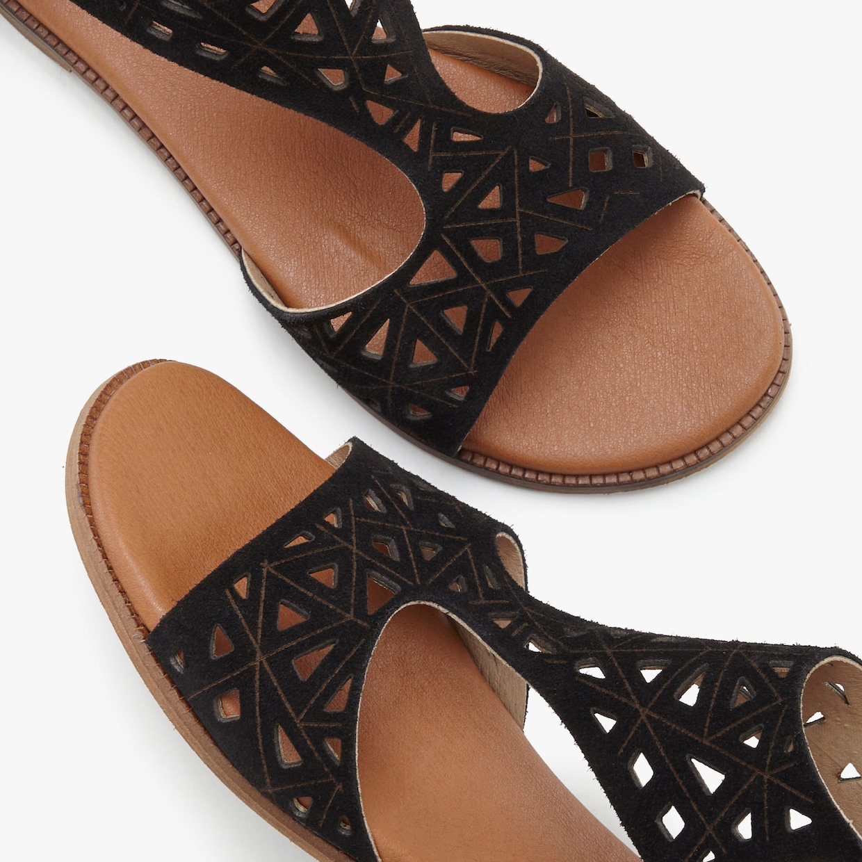 LASCANA slipper - zwart