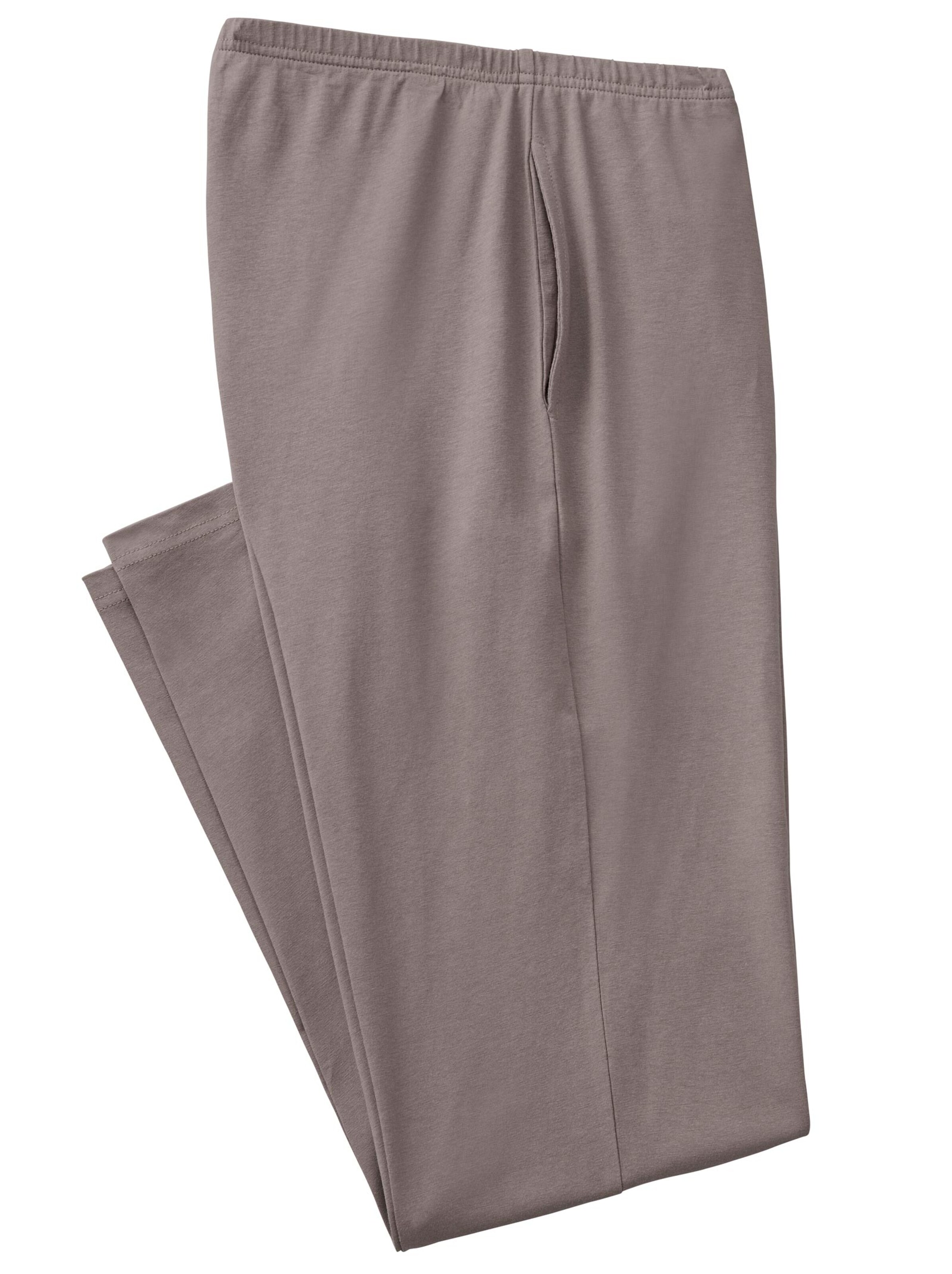 Doppelpack Jerseyhosen - petrol + taupe