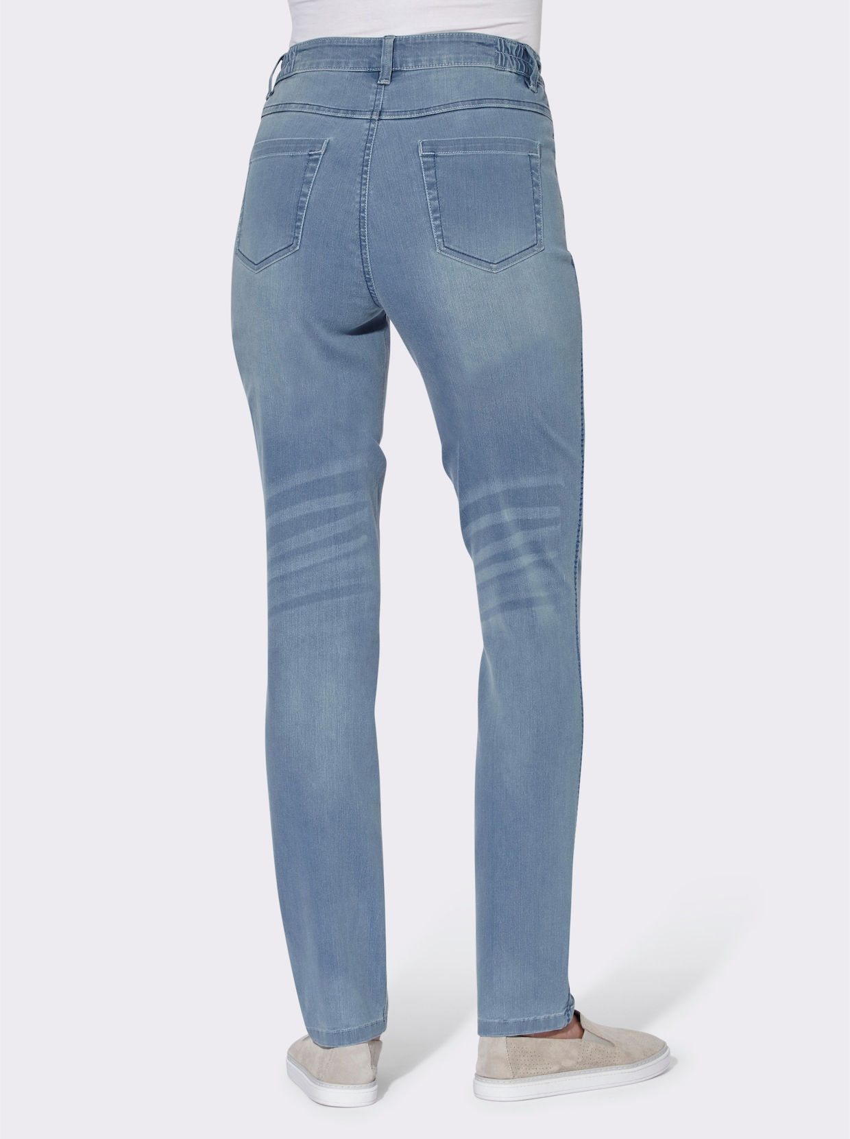 Jeans - blue-bleached