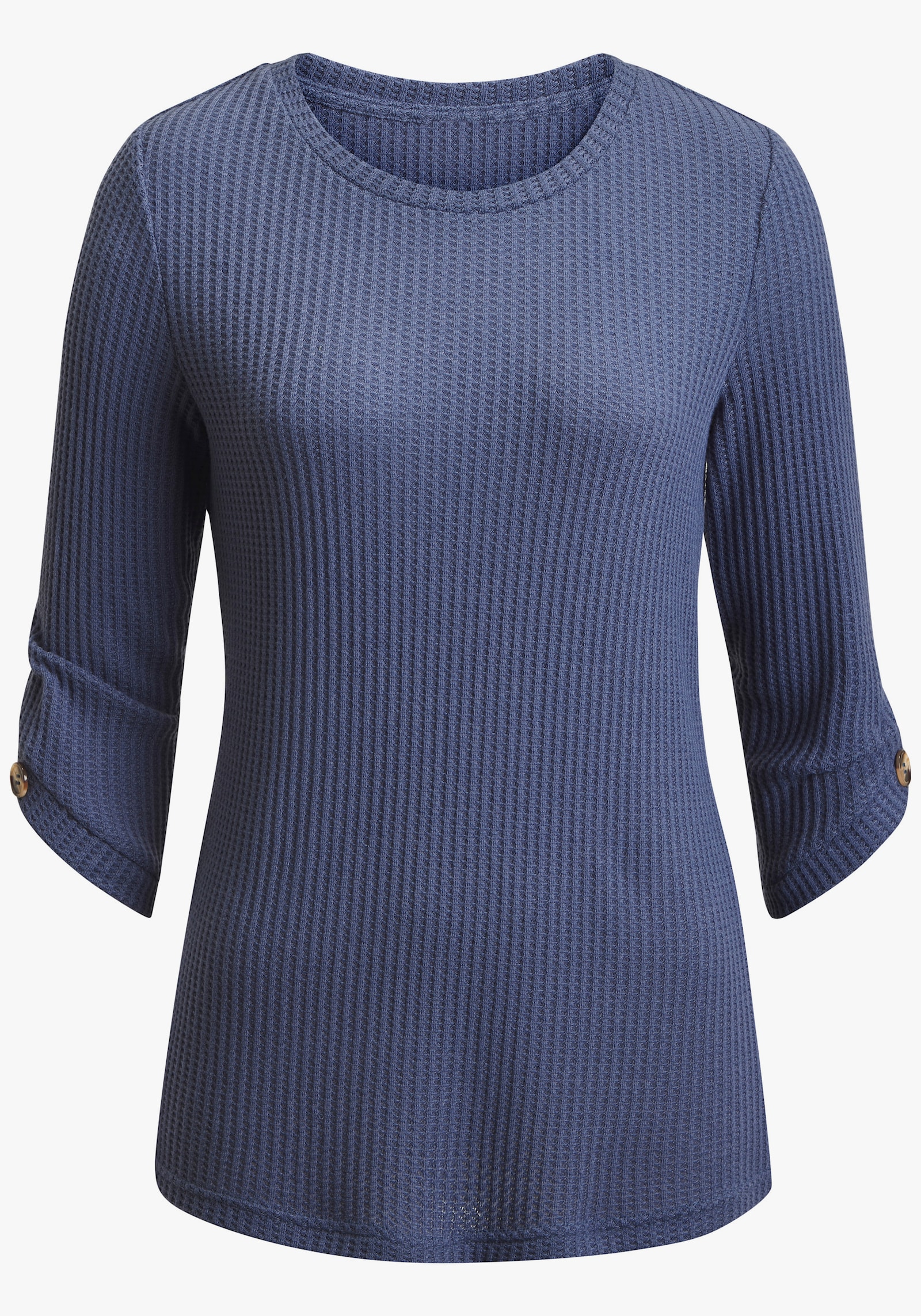 LASCANA 3/4-Arm-Shirt - blau