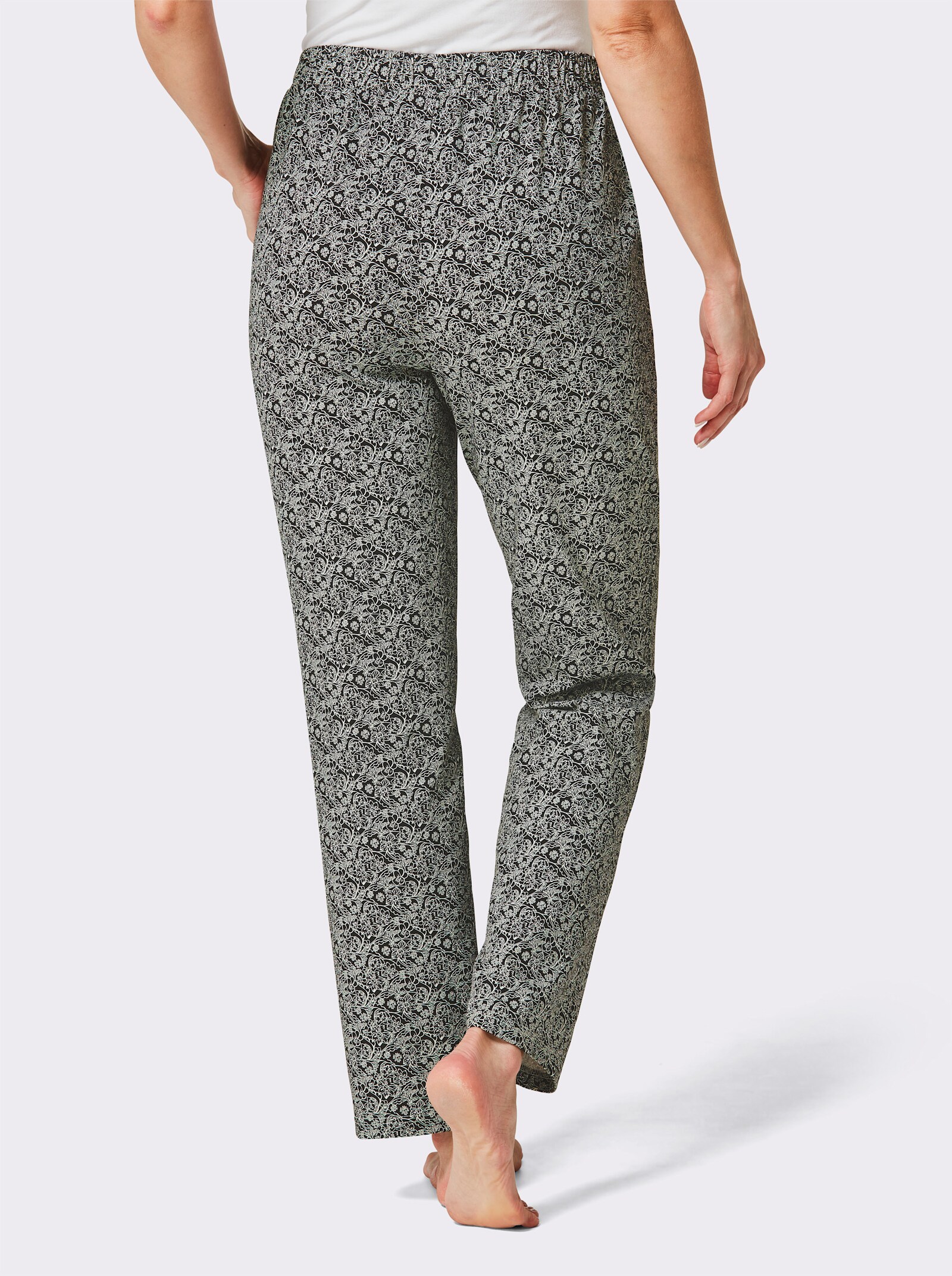 feel good Hose - schwarz-ecru