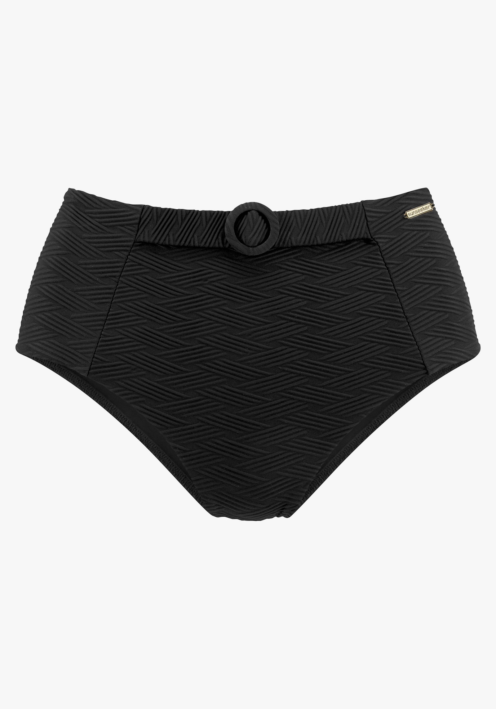 Sunseeker Highwaist-Bikini-Hose - schwarz