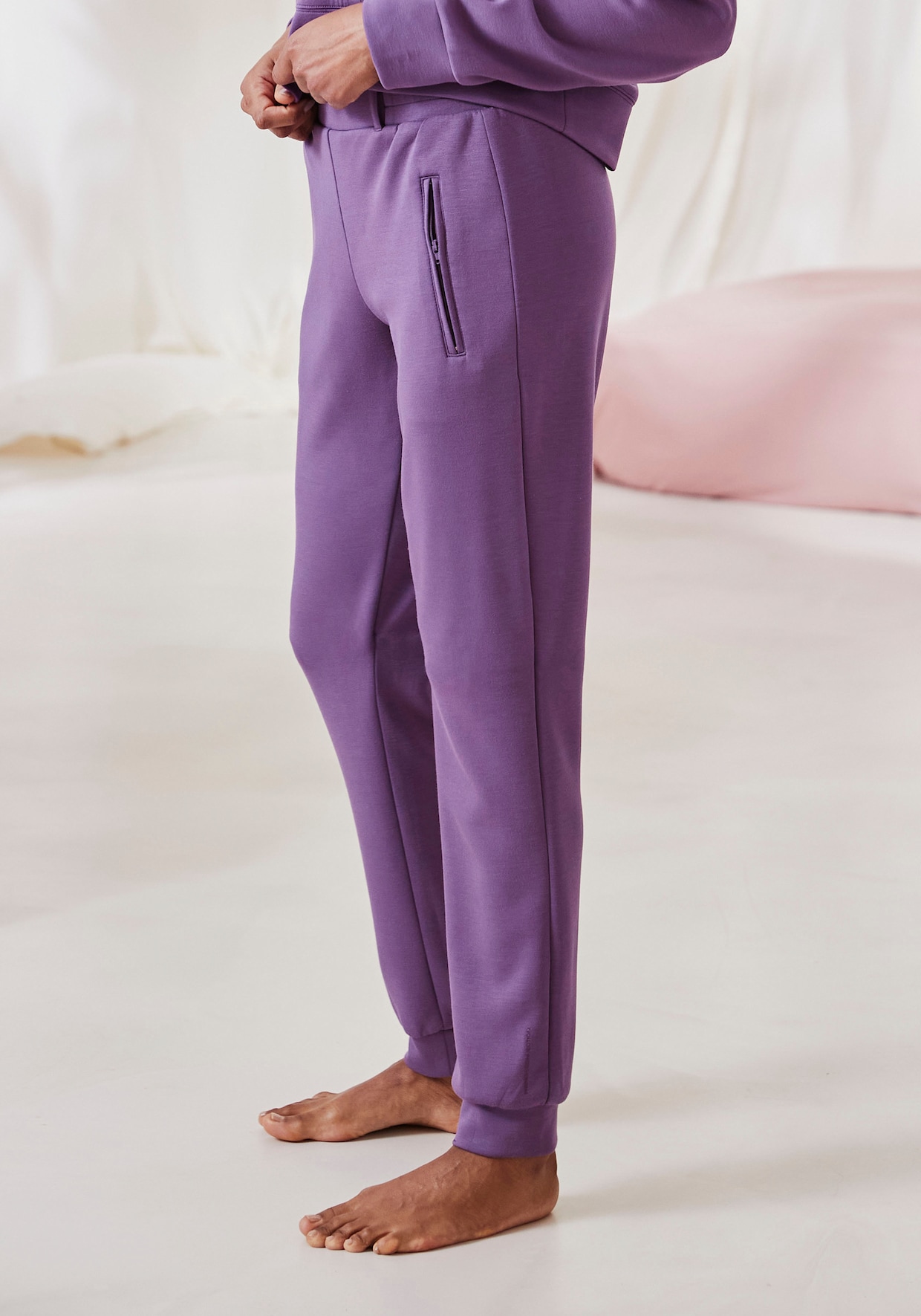 Sweatbroek - paars