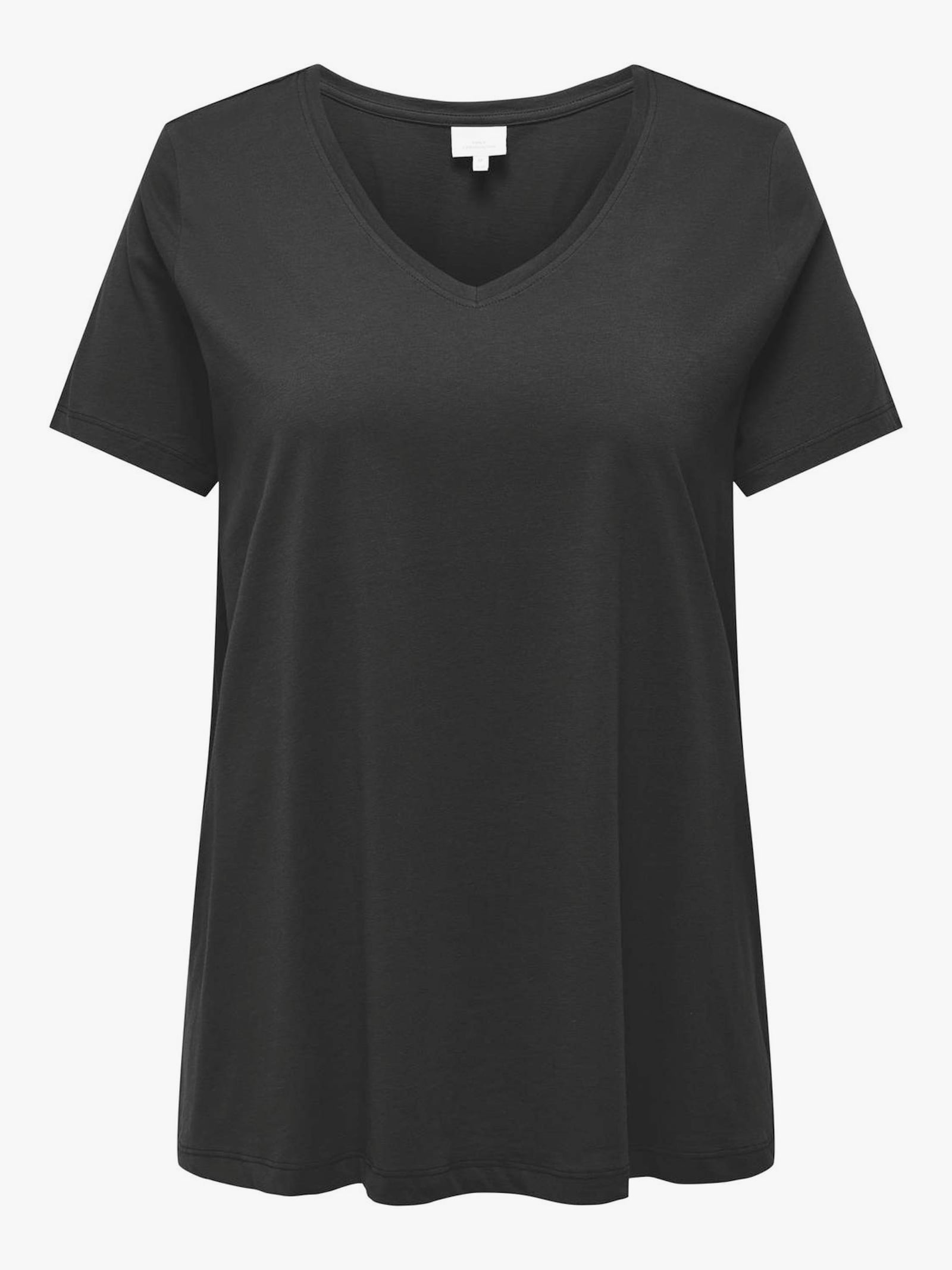 V-Shirt - black
