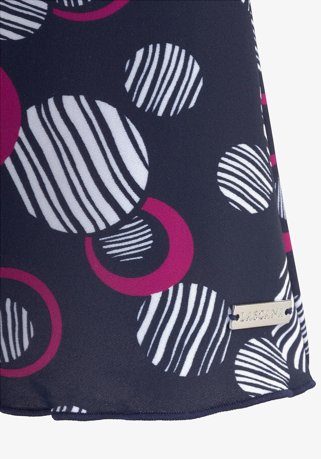 LASCANA Badekleid - marine-bedruckt