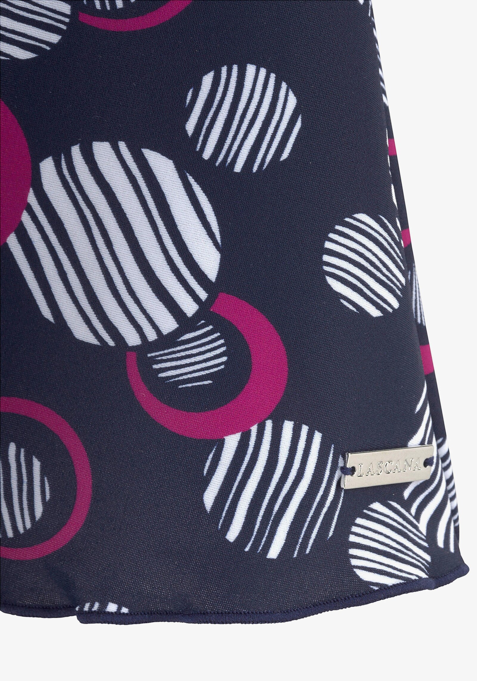 LASCANA Badekleid - marine-bedruckt