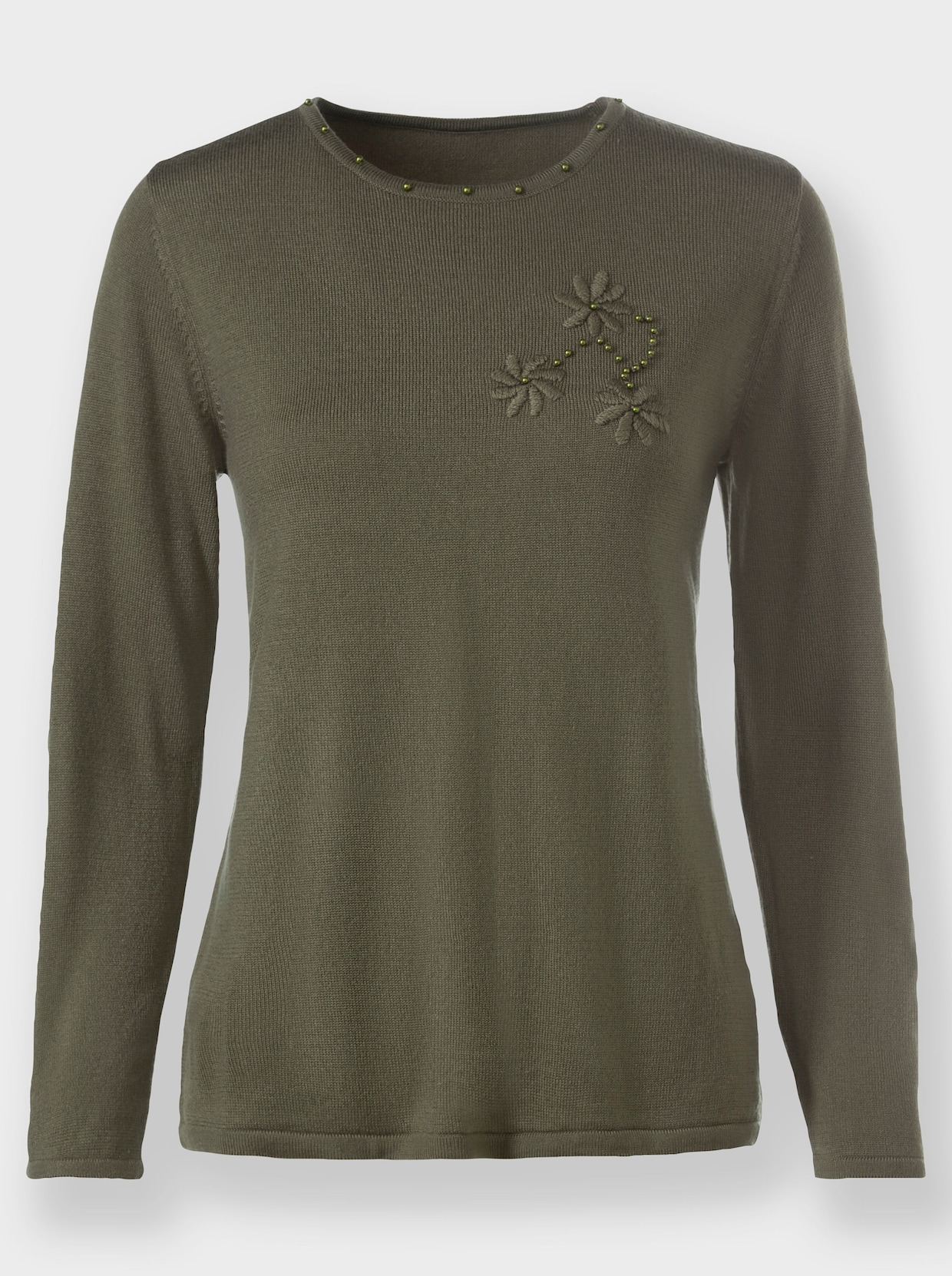 Pullover - khaki