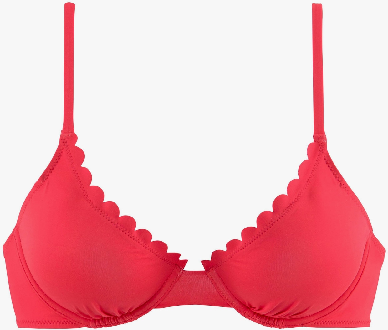 LASCANA Beugelbikinitop - rood