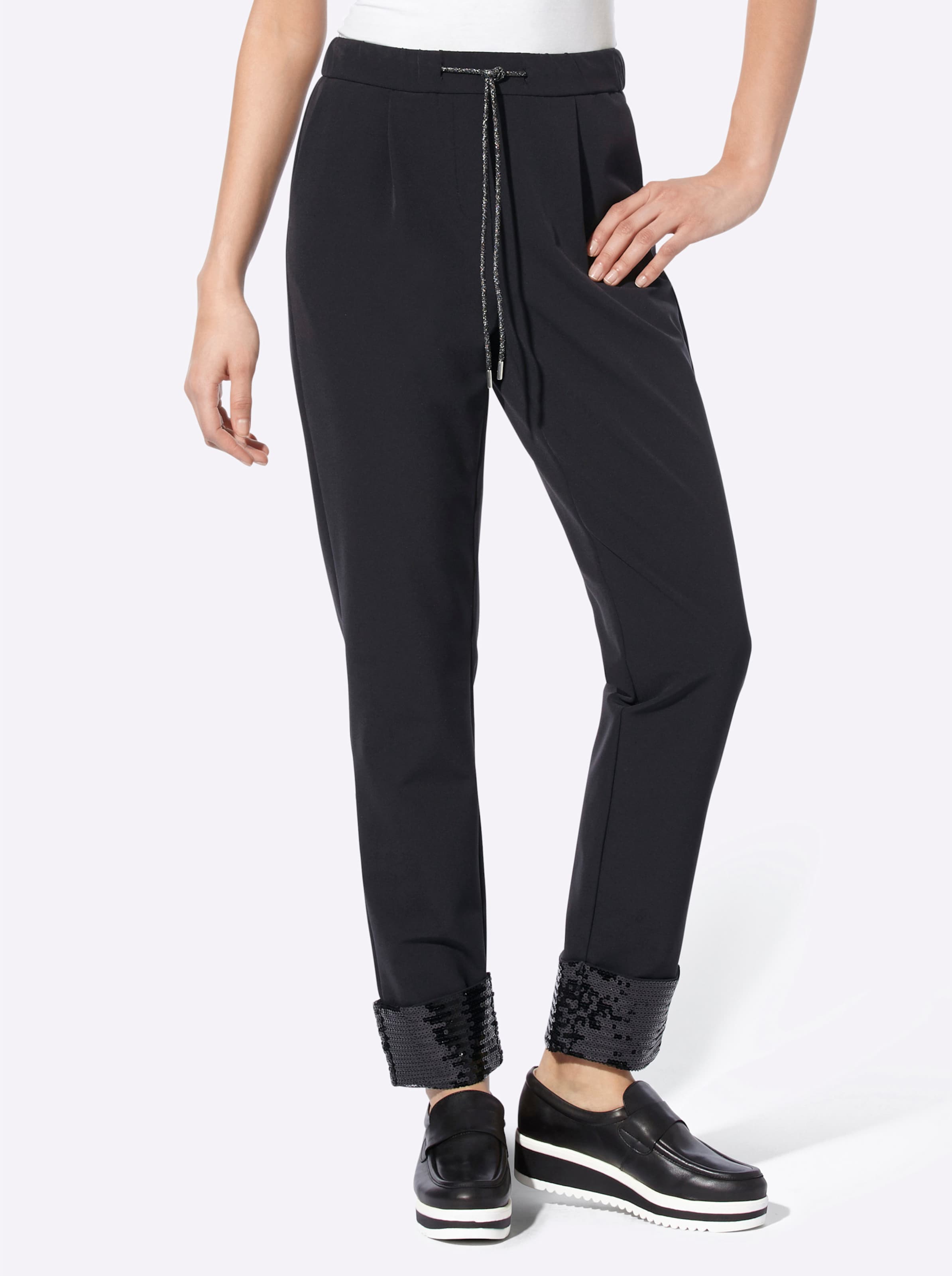 Bundfaltenhose