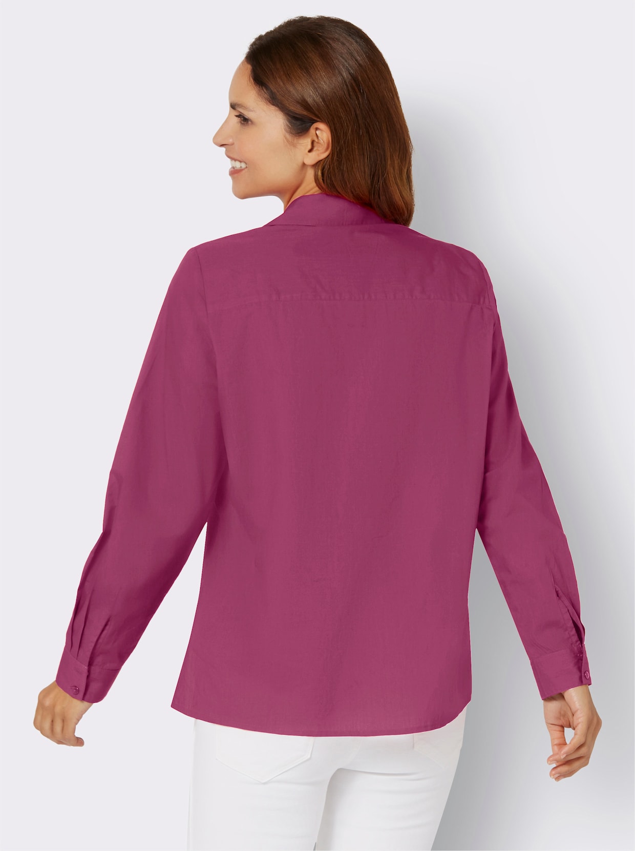 Comfortabele blouse - heide