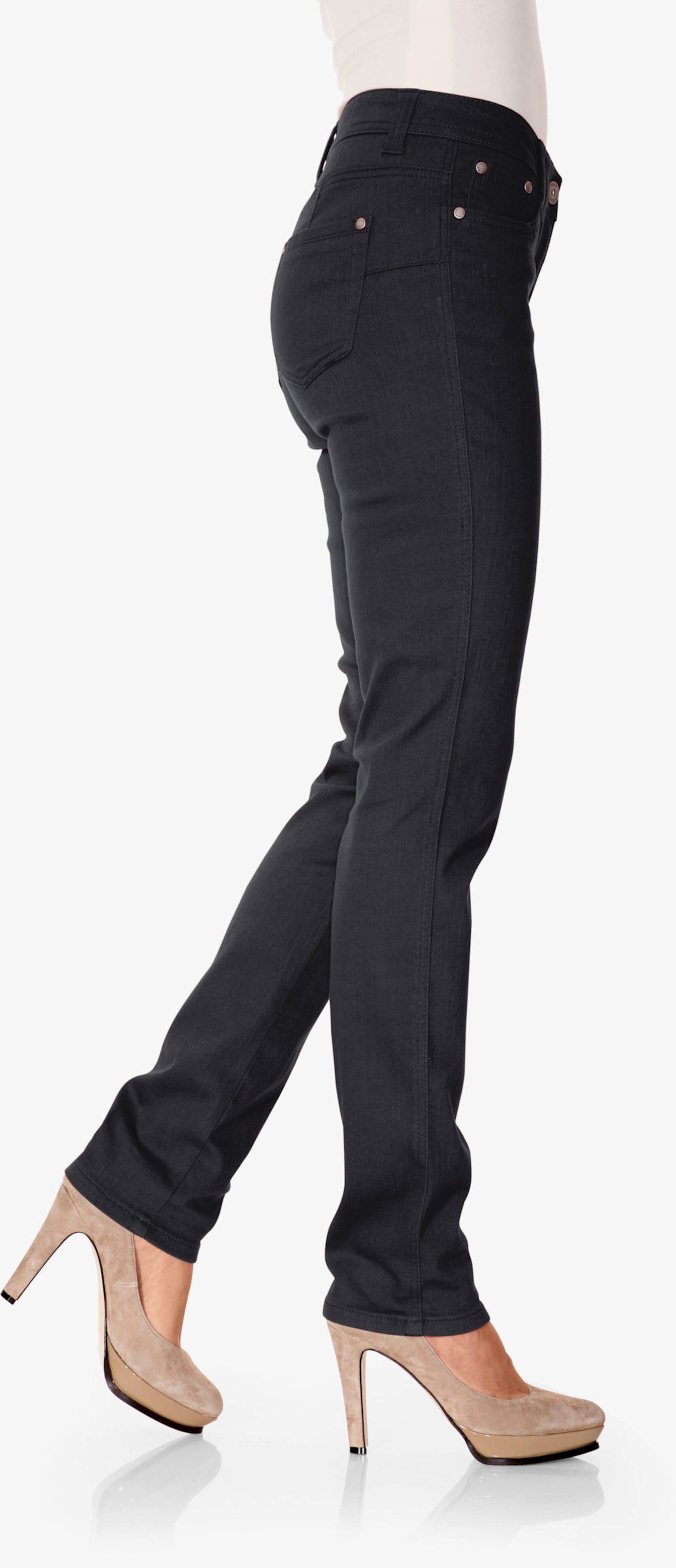 heine Röhrenhose im Casual-Look - schwarz