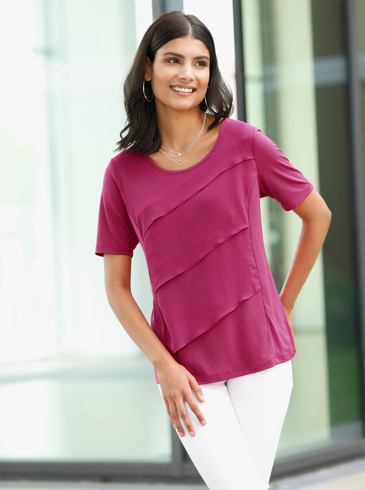 T-shirt - fuchsia