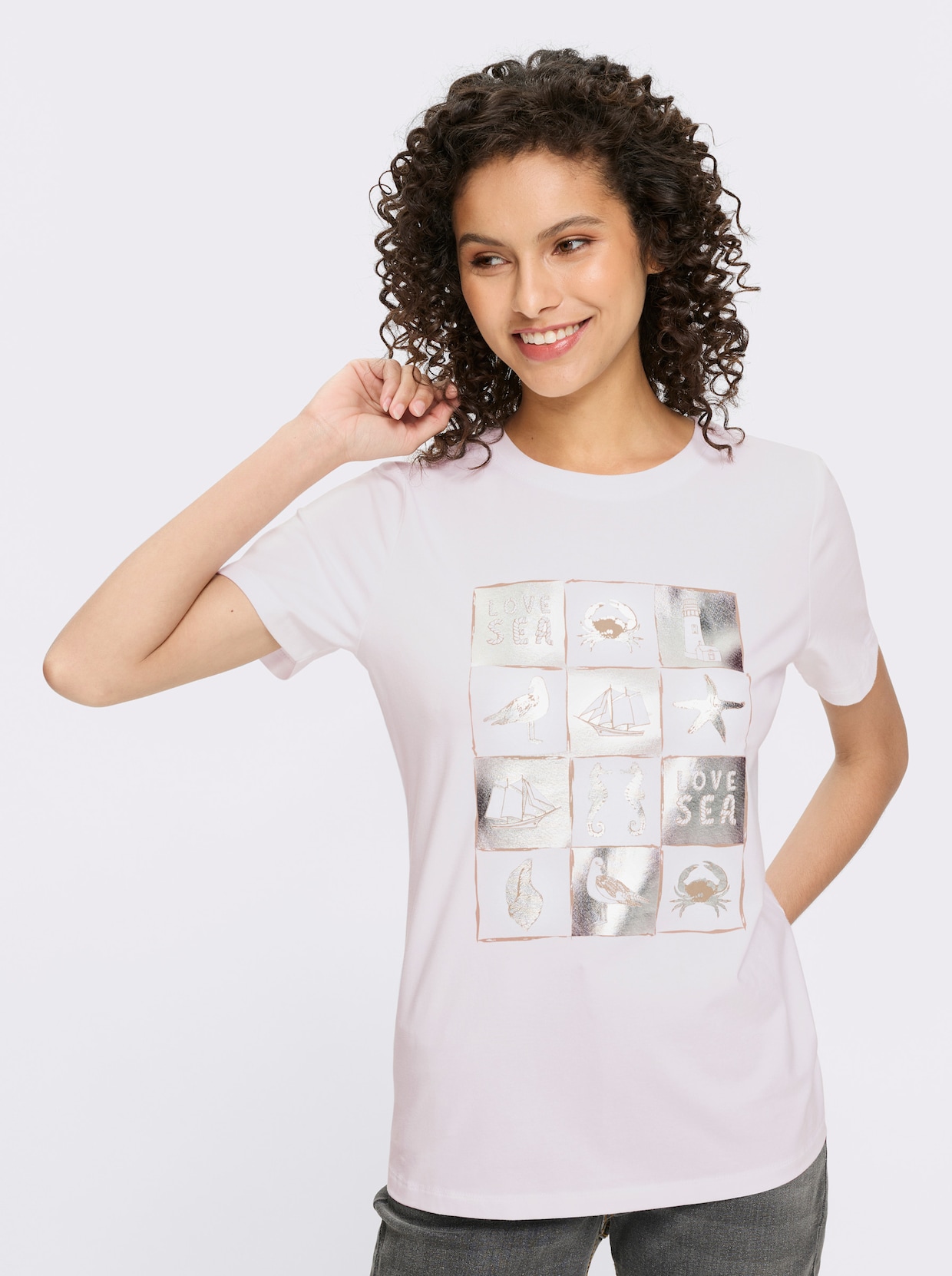heine T-shirt à manches courtes - blanc