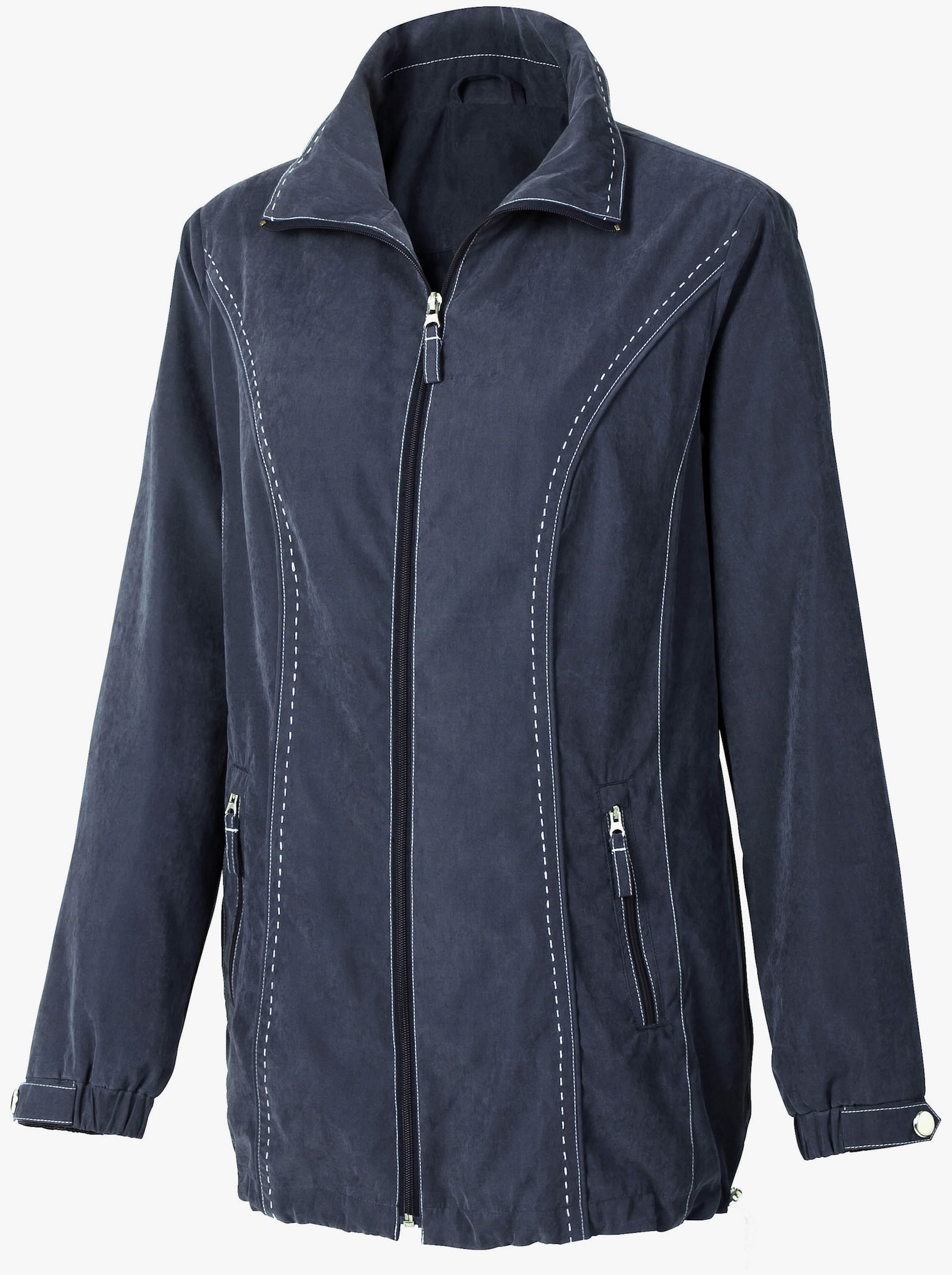 Funktionsjacke atmungsaktiv, windabweisend - marine