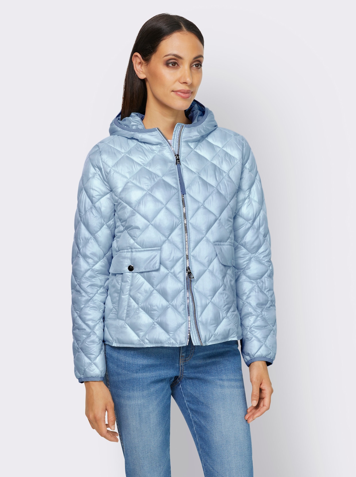 heine Steppjacke - hellblau