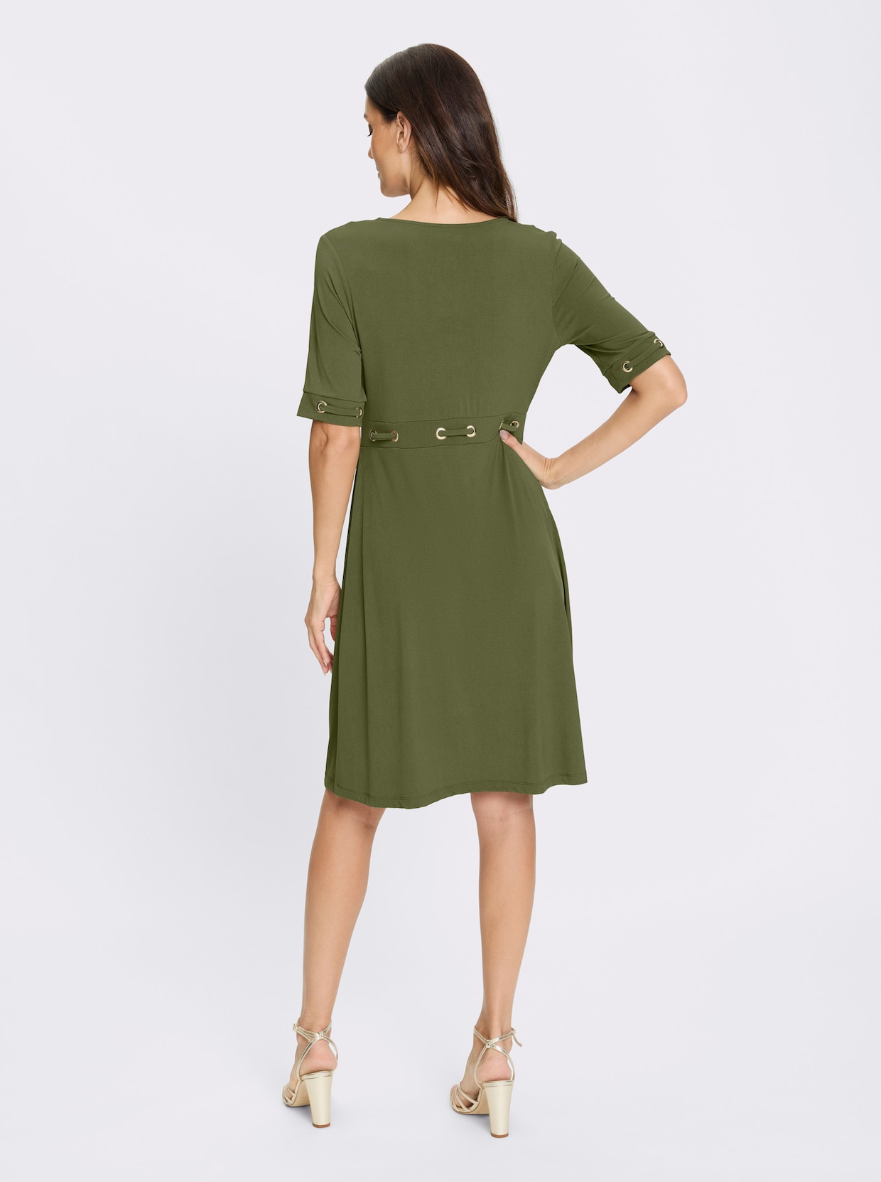 heine Shirtkleid - oliv