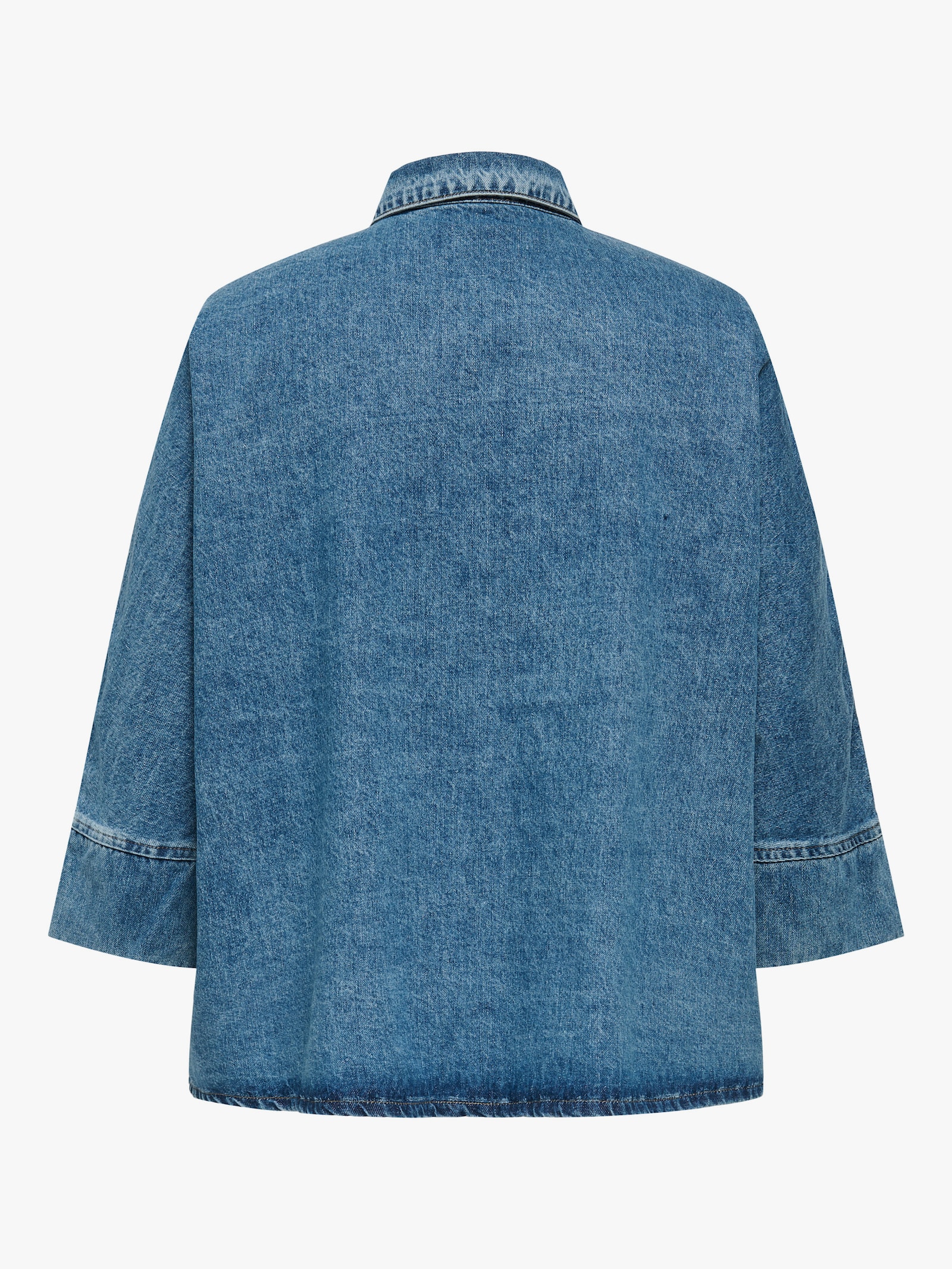 ONLY CARMAKOMA Jeansbluse - medium blue denim