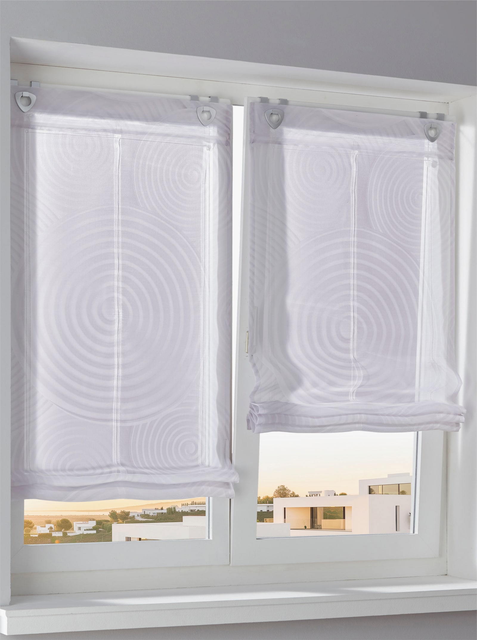 heine home vouwgordijn - lichtgrijs