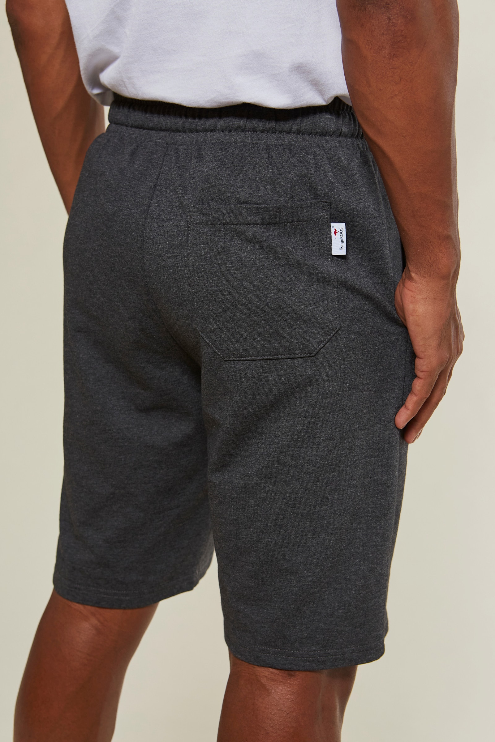 KangaROOS Sweatshorts - anthrazit-meliert