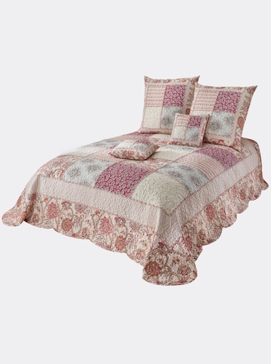 heine home Sprei - ecru/bessenrood