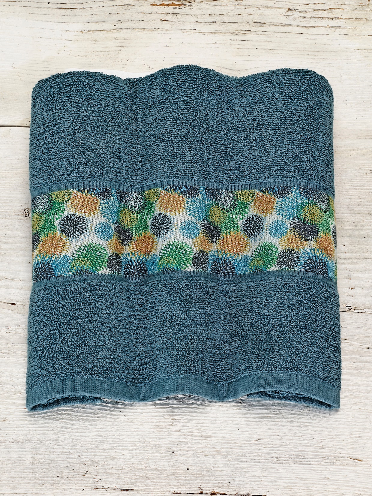 5tlg. Handtuch-Set - bleu