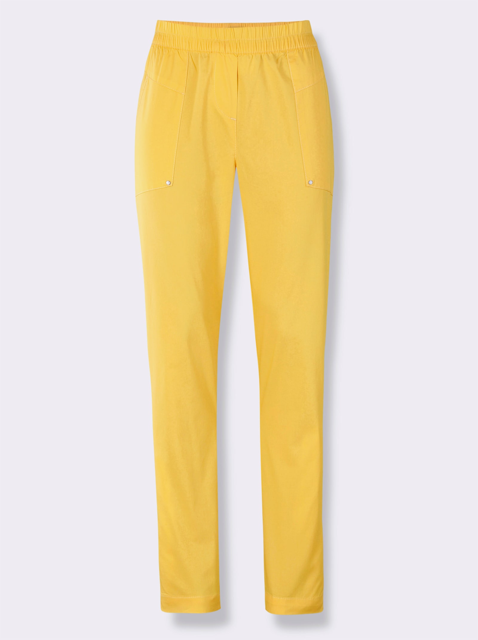 Hose mit Nietenverzierung - sonnengelb