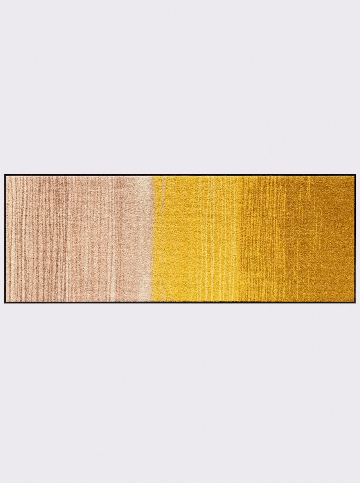 Salonloewe Voetmat - geel/taupe