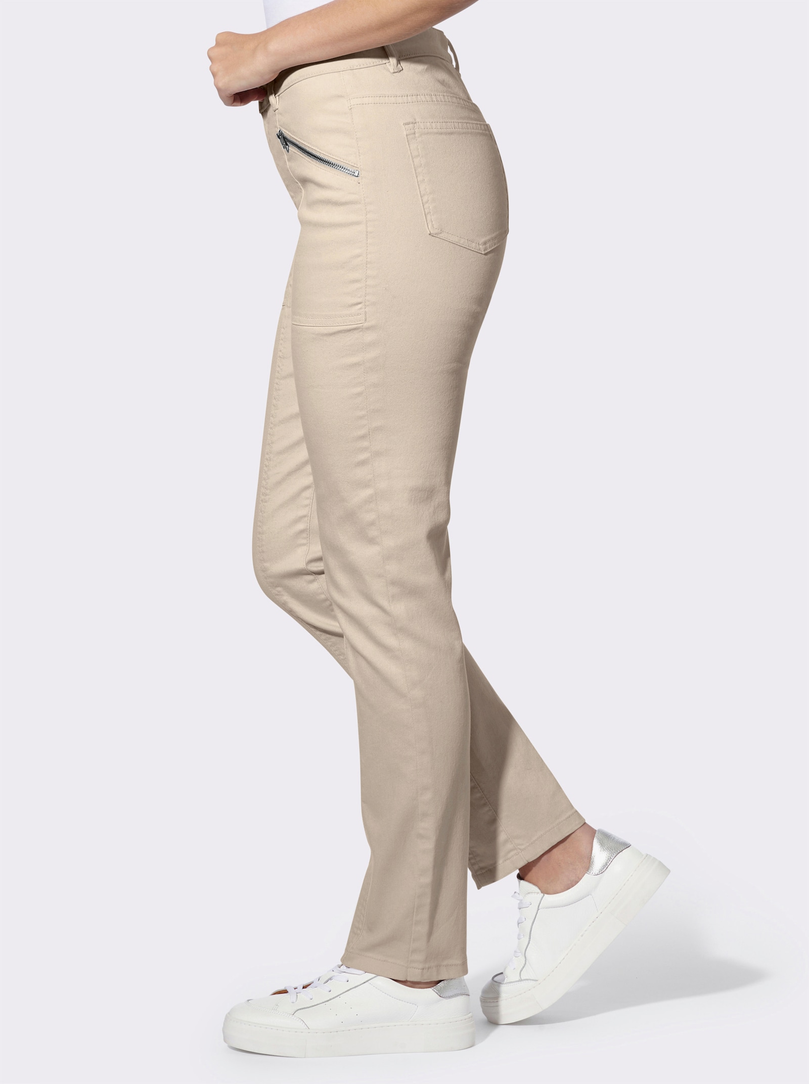 heine Broek met ritszakken - zand