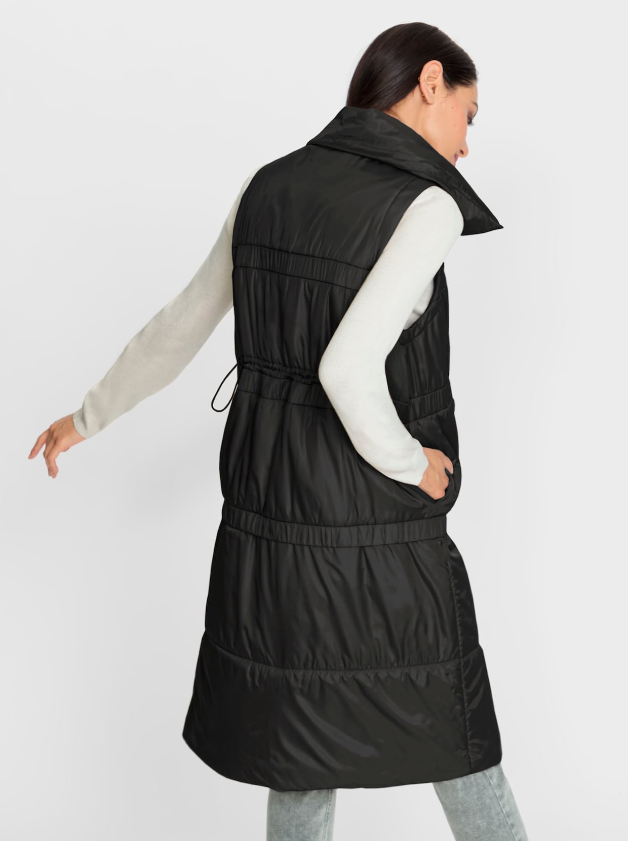 heine Gilet - zwart