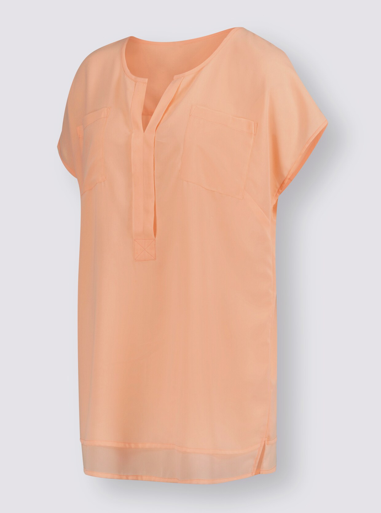 Comfortabele blouse - apricot