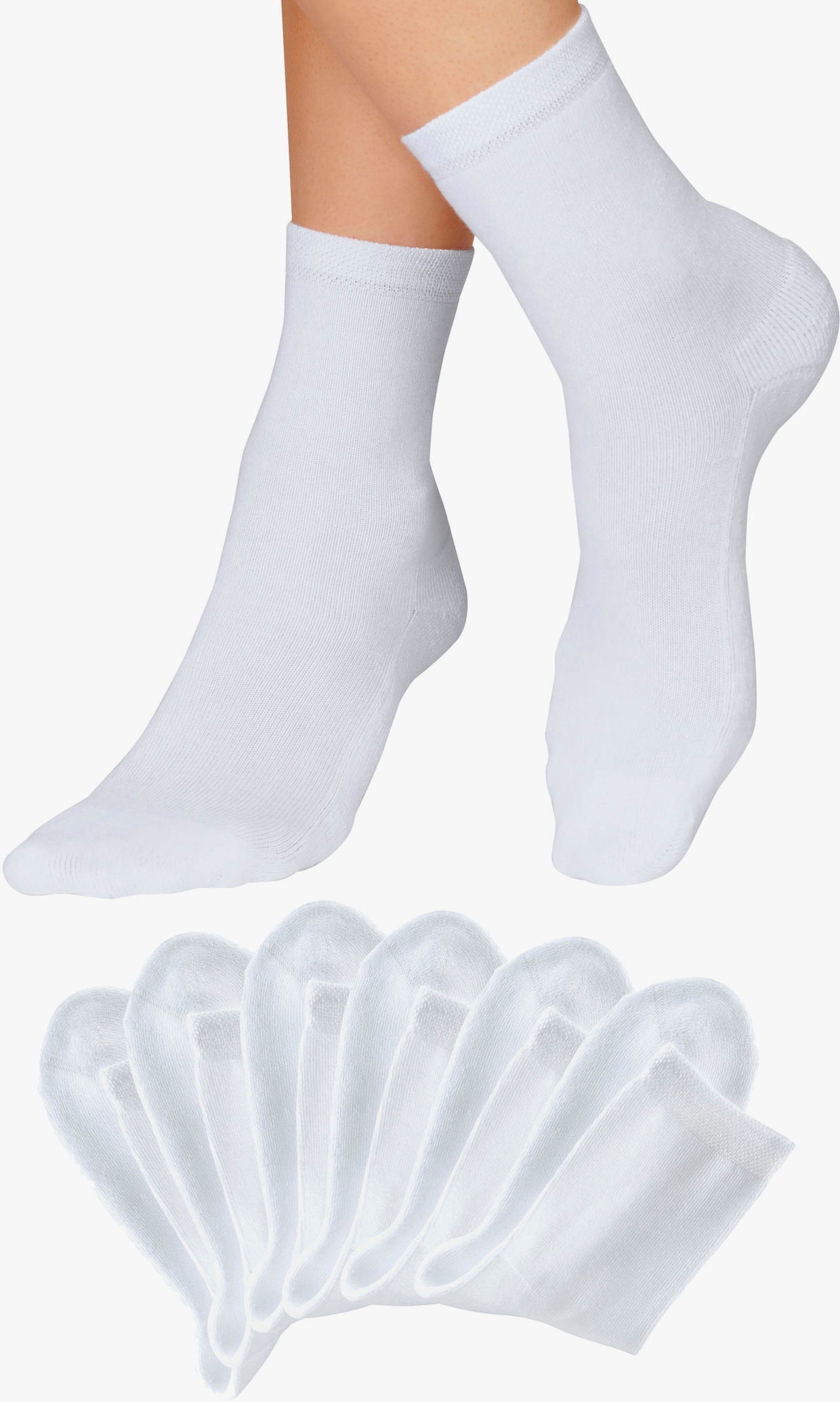H.I.S Socken - 6x weiß