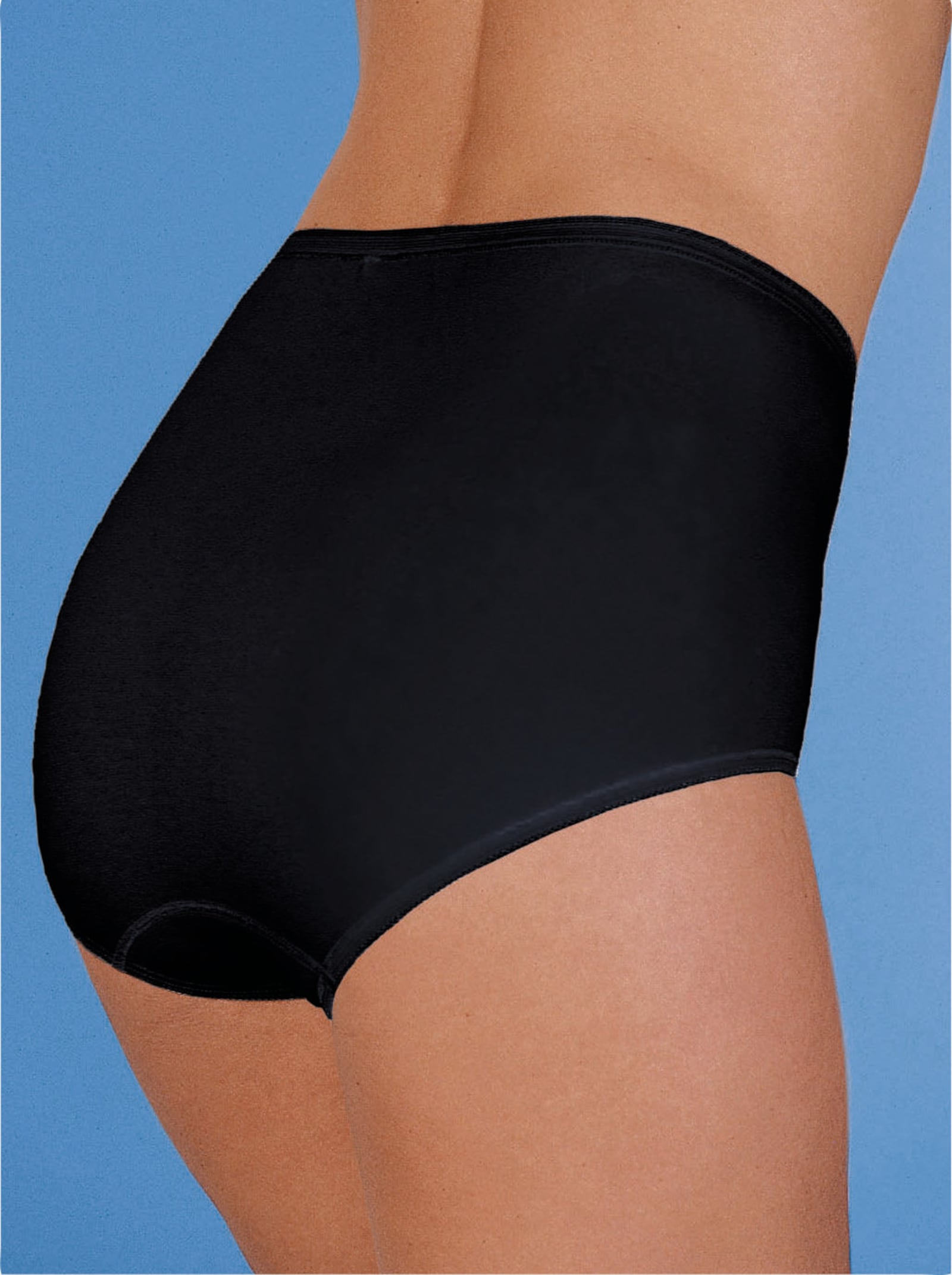 Nina von C. Taillenslip in Single-Jersey-Qualität - schwarz