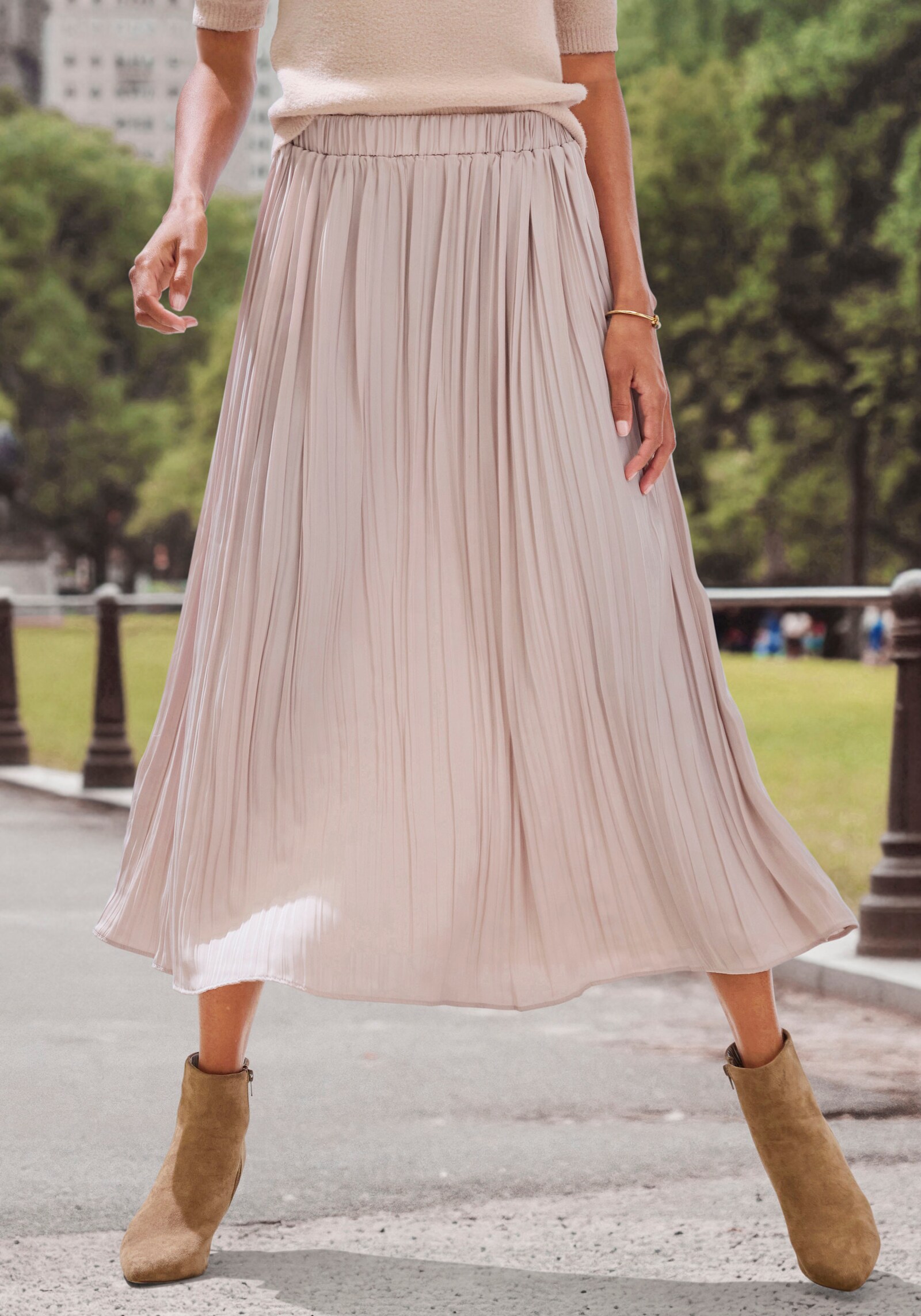 LASCANA Maxirock - champagner