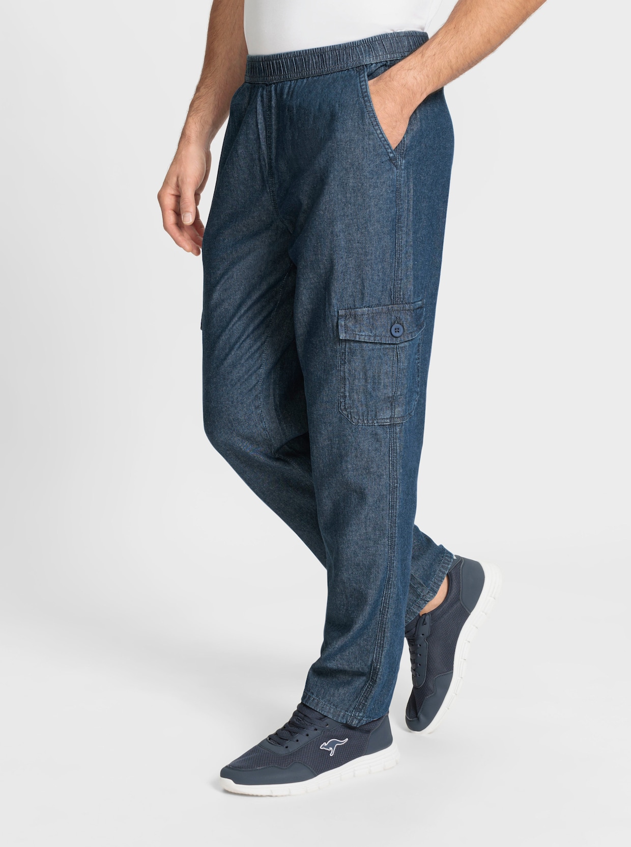 Catamaran Sports Vrijetijdsbroek - blue-stonewashed