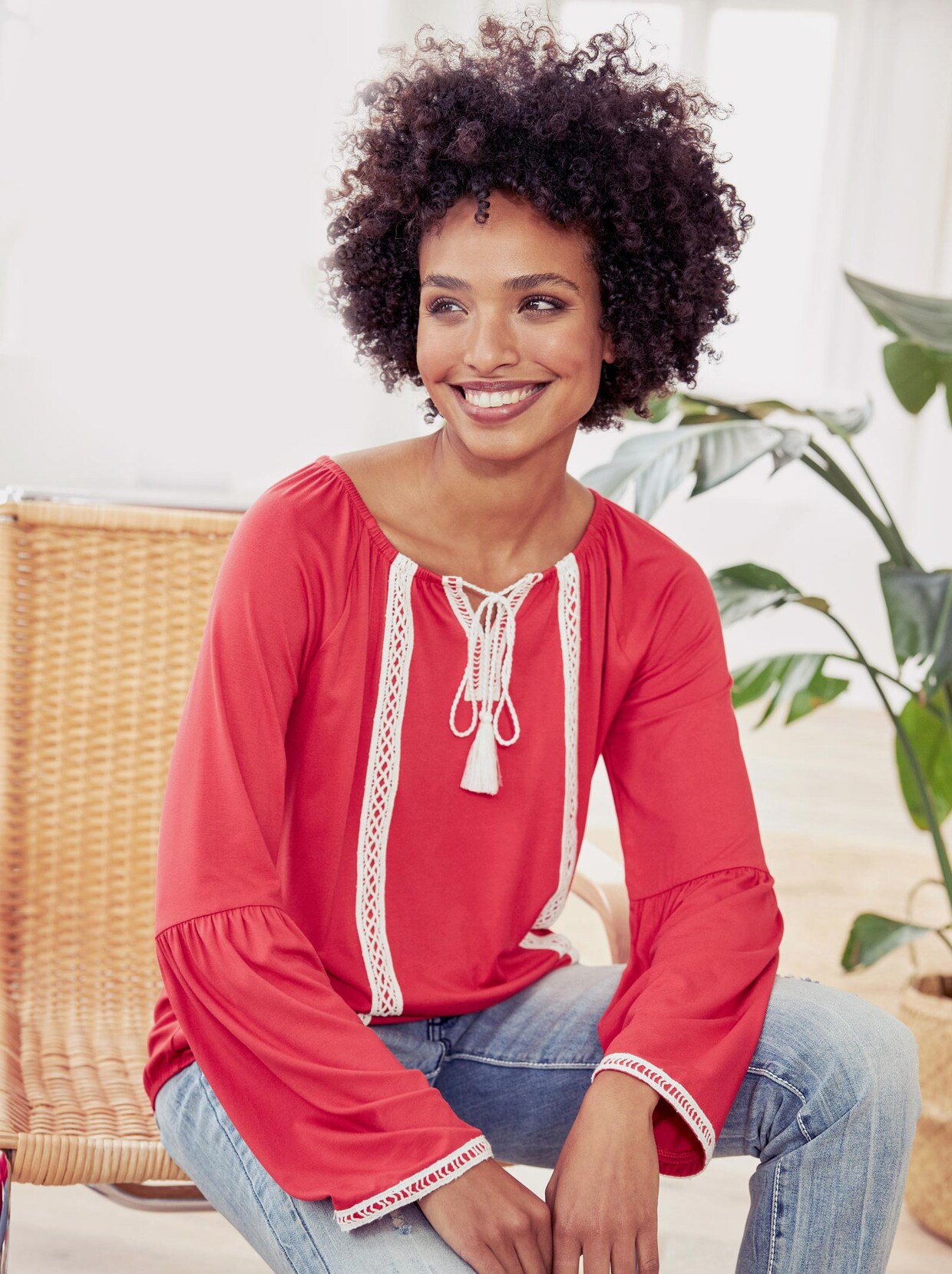 Linea Tesini Shirt - erdbeere