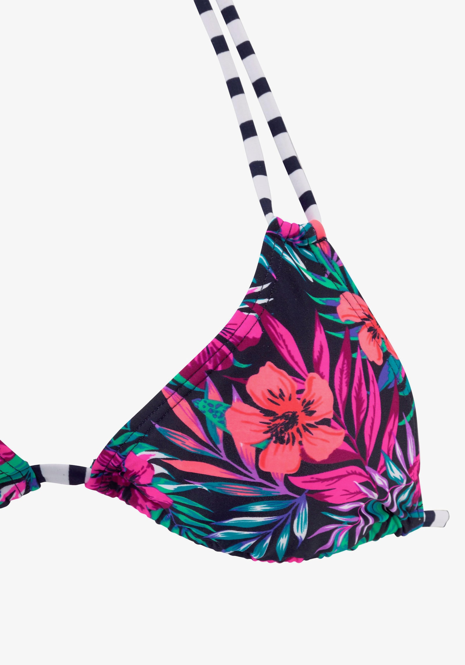 Venice Beach Triangel-Bikini-Top - marine-bedruckt