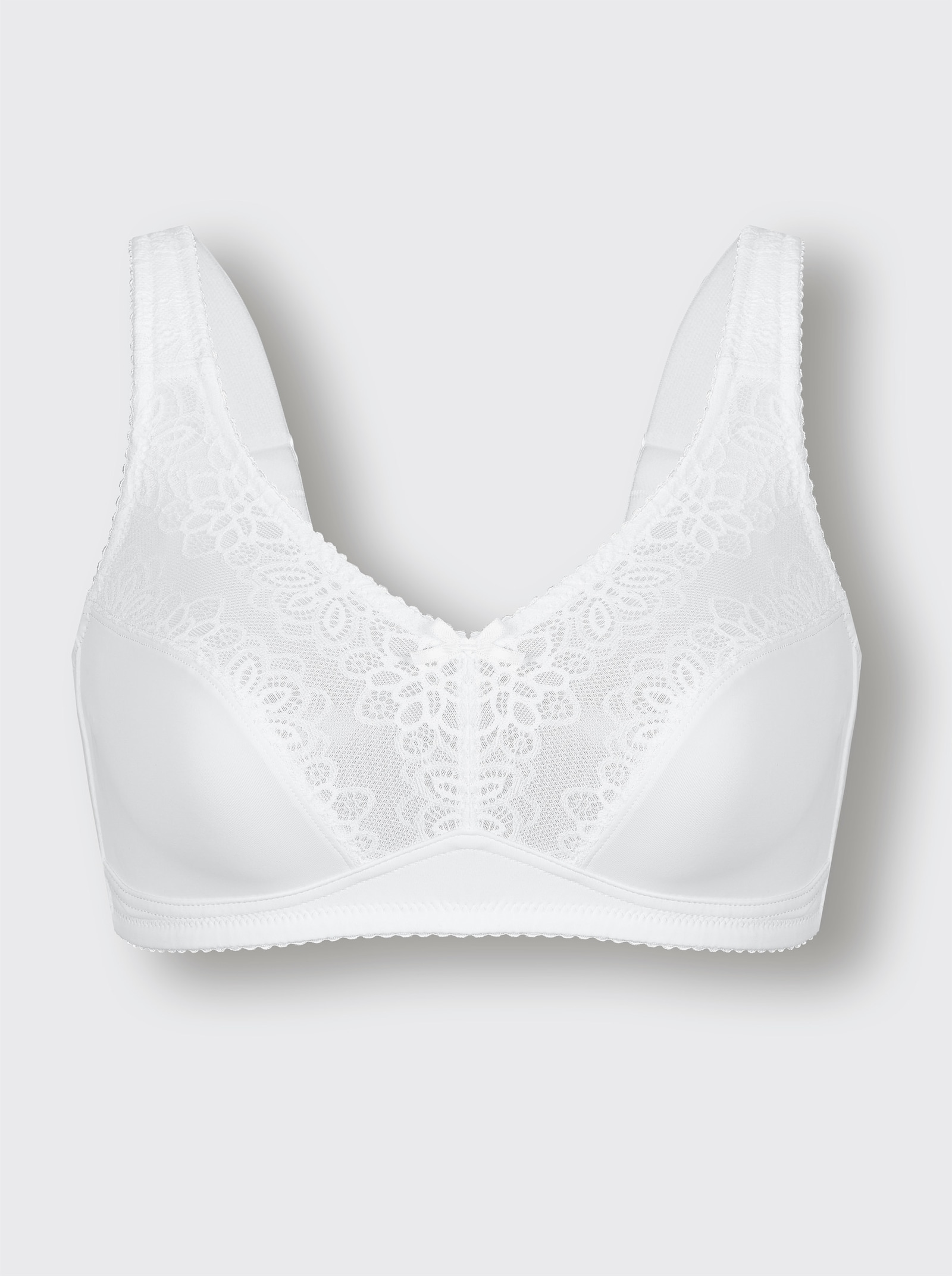 wäschepur Comfortbeha zonder beugel - wit