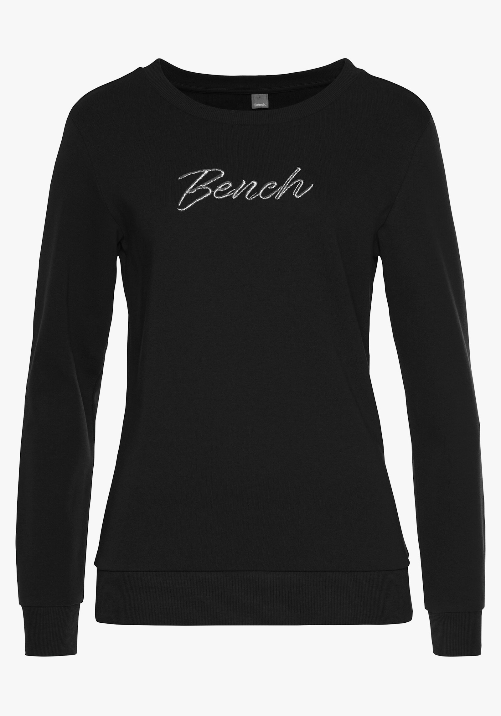 Bench. Loungewear Sweatshirt - schwarz