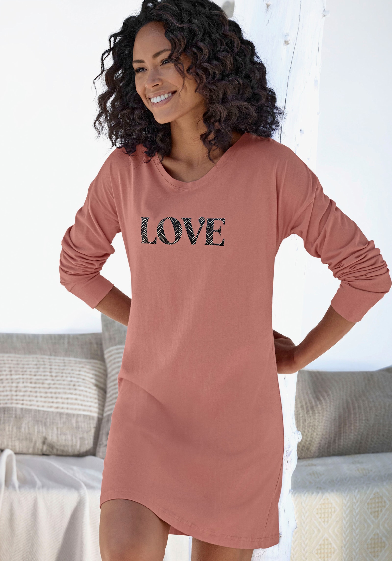 Vivance Dreams Nachthemd - aprikose