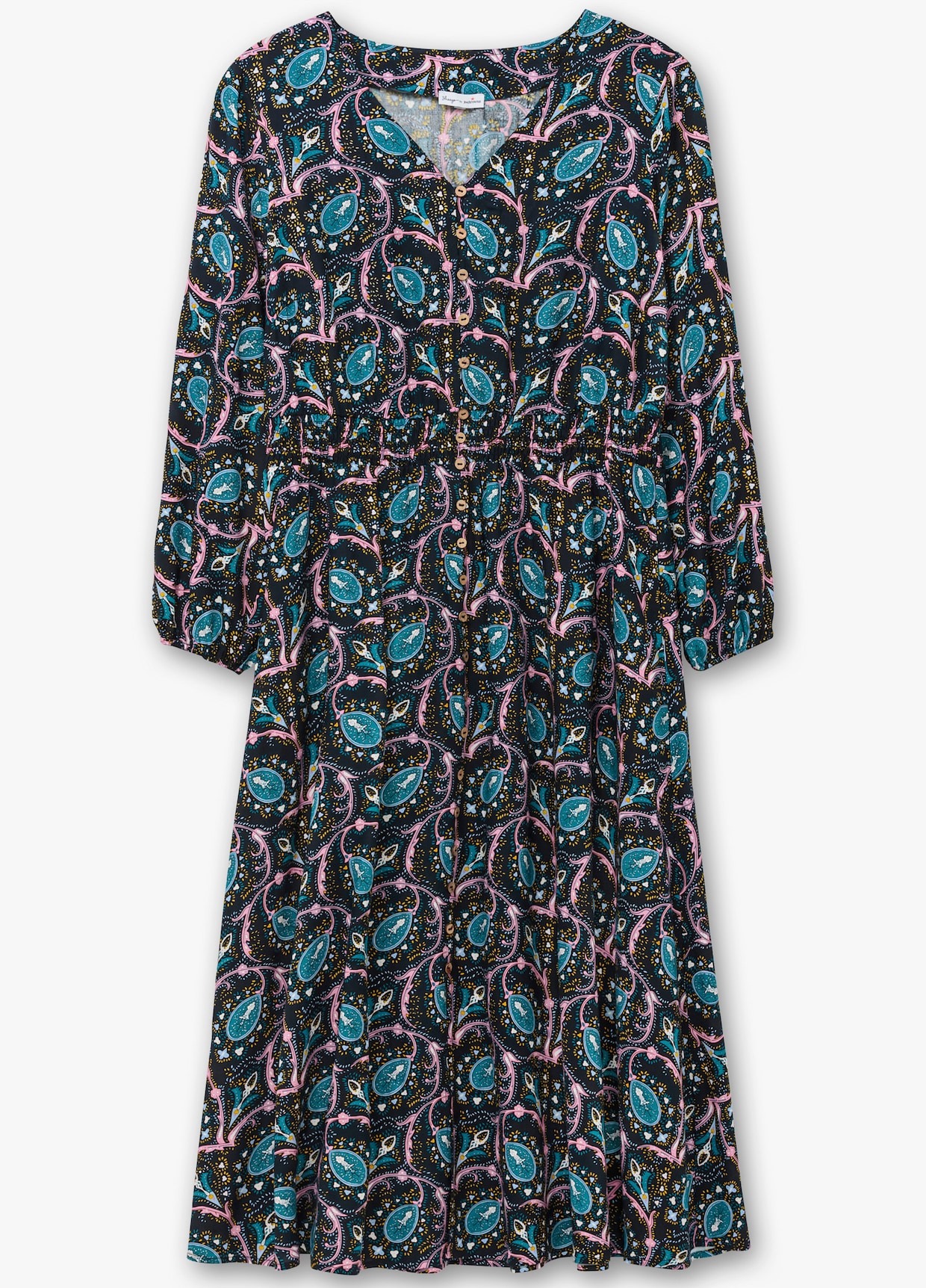 sheego by Joe Browns Jurk - zwart gedessineerd