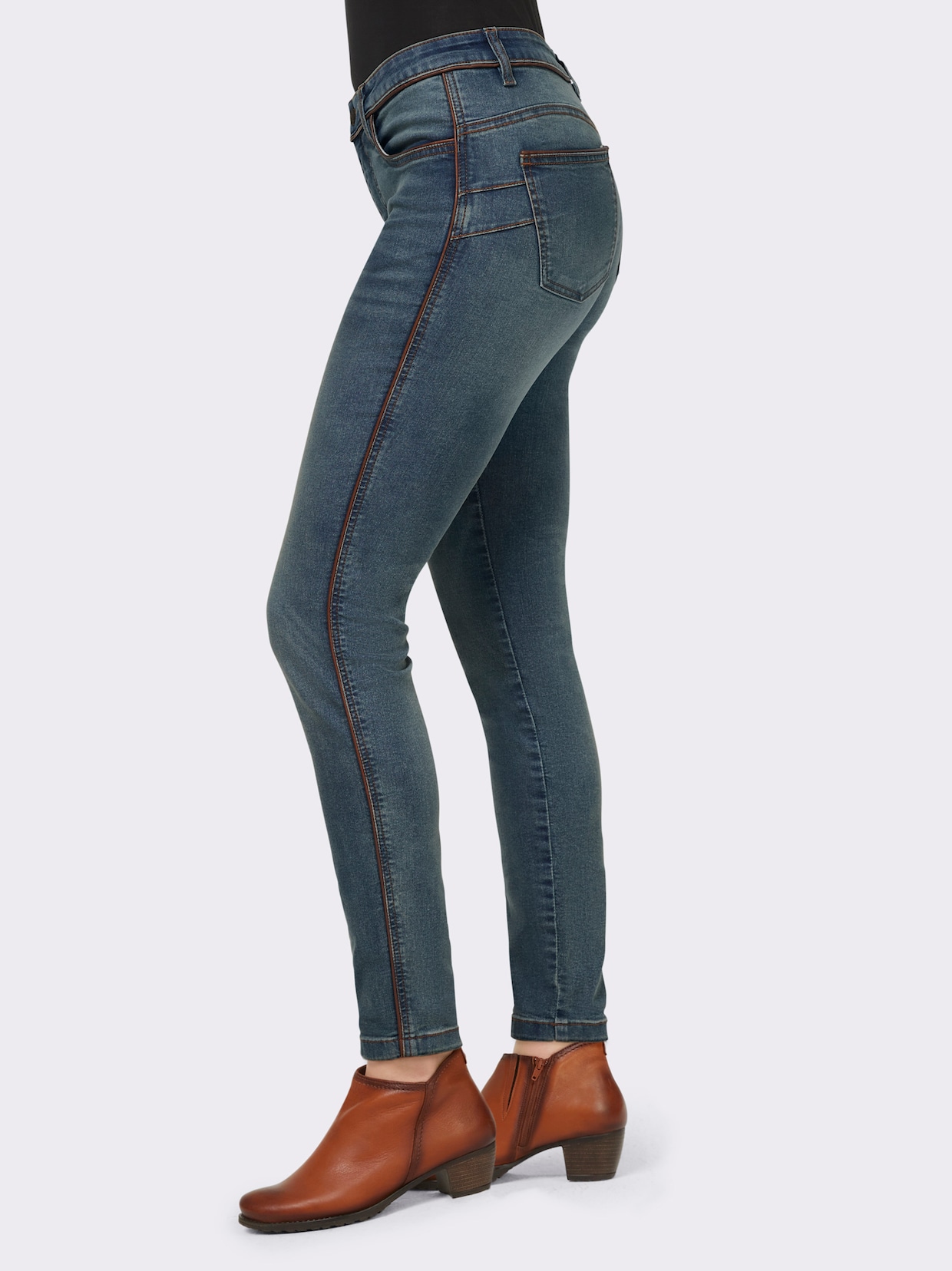 heine Push-up-Jeans - blue-bleached